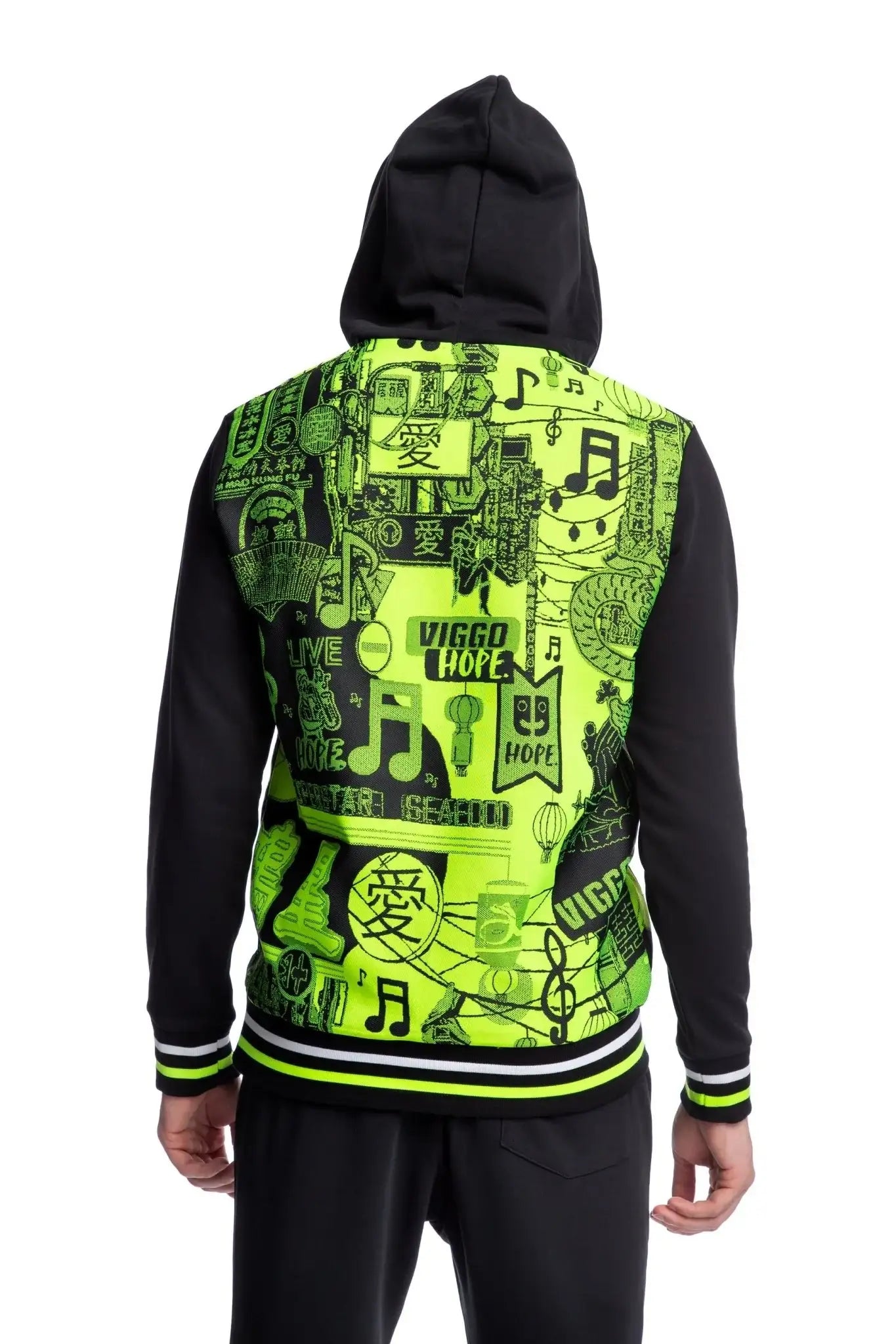 Hanorac verde neon Save The Forests