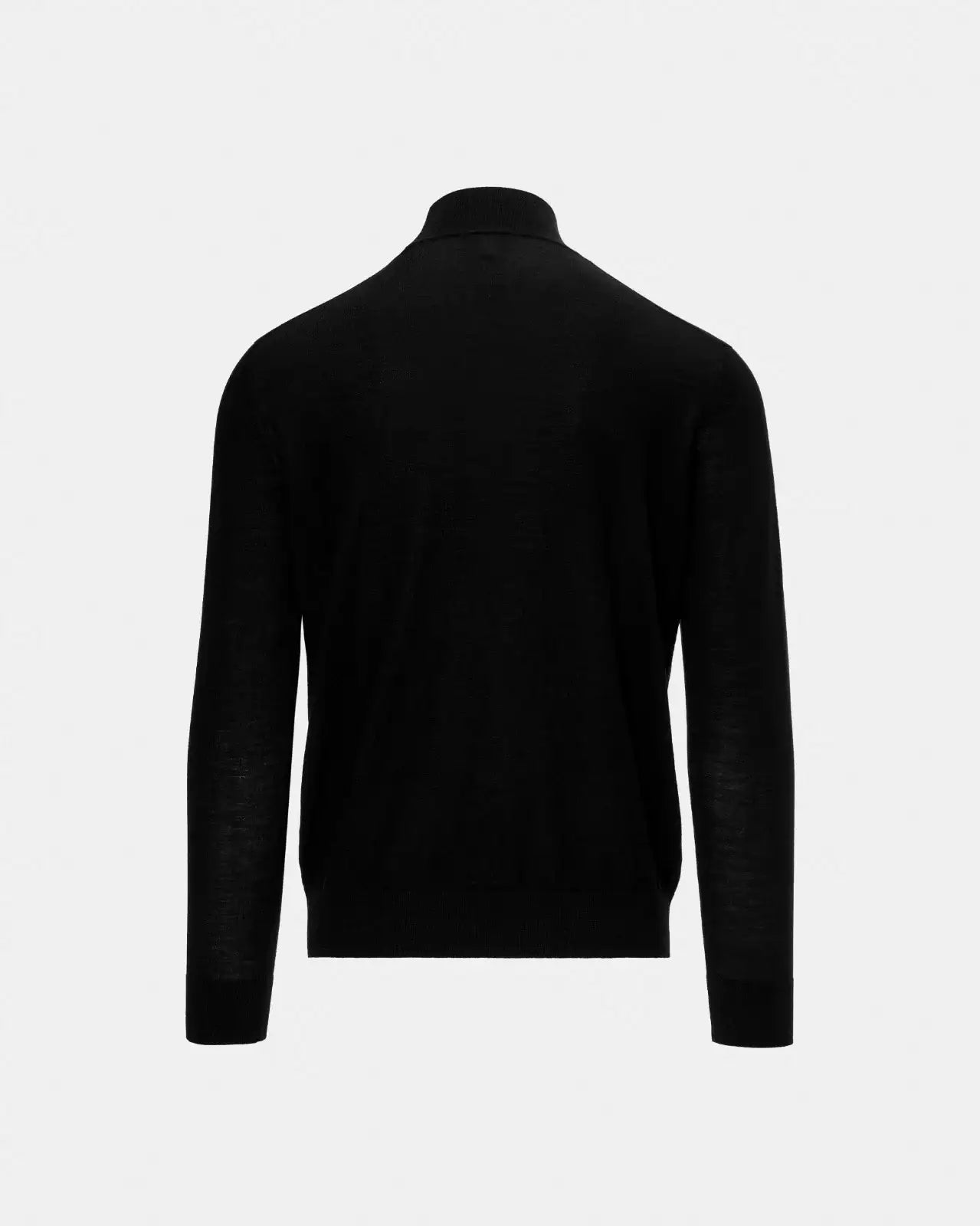 Maleta neagra din lana merino extra fina 16 GG
