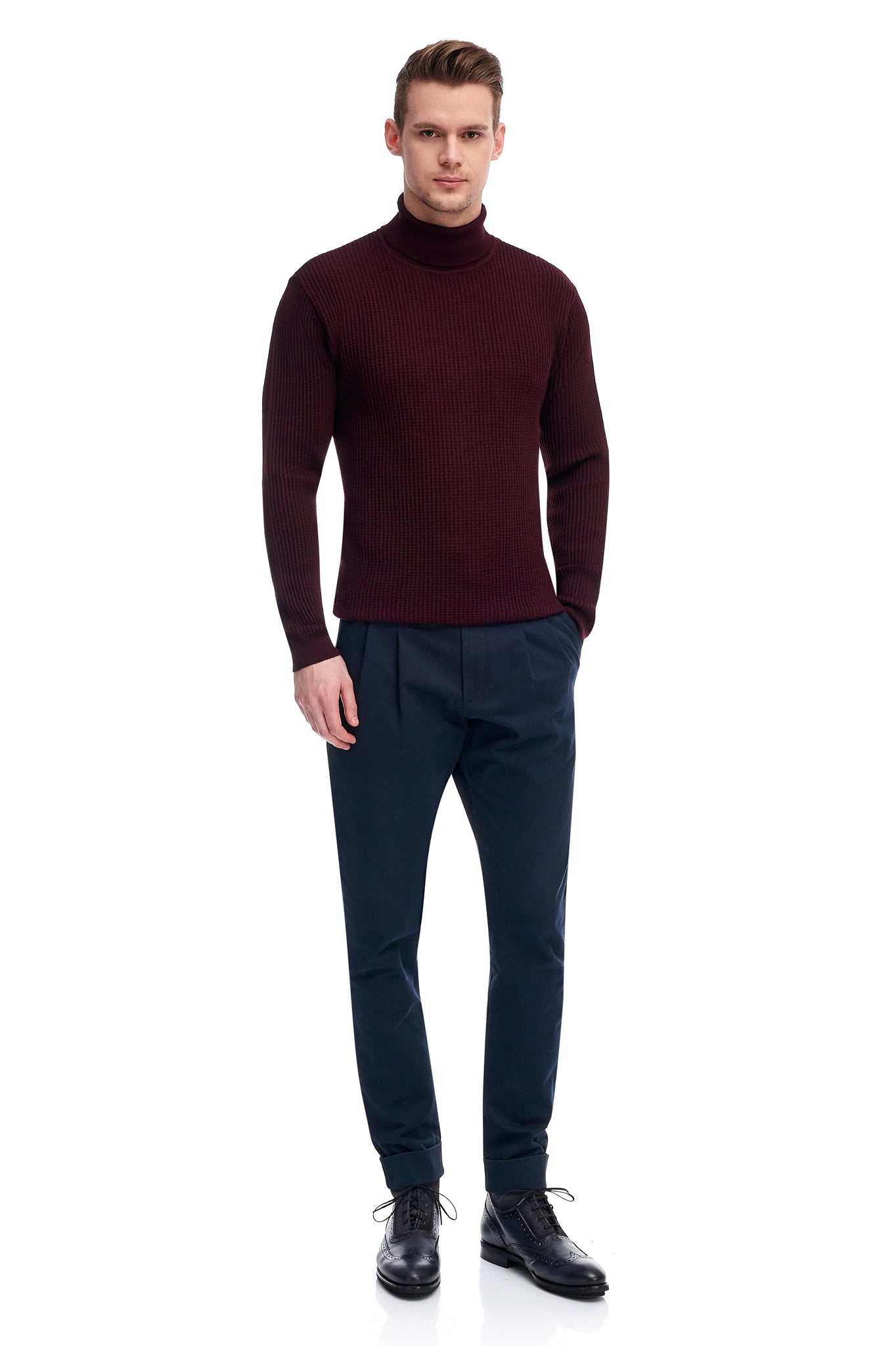 Navy Chinos