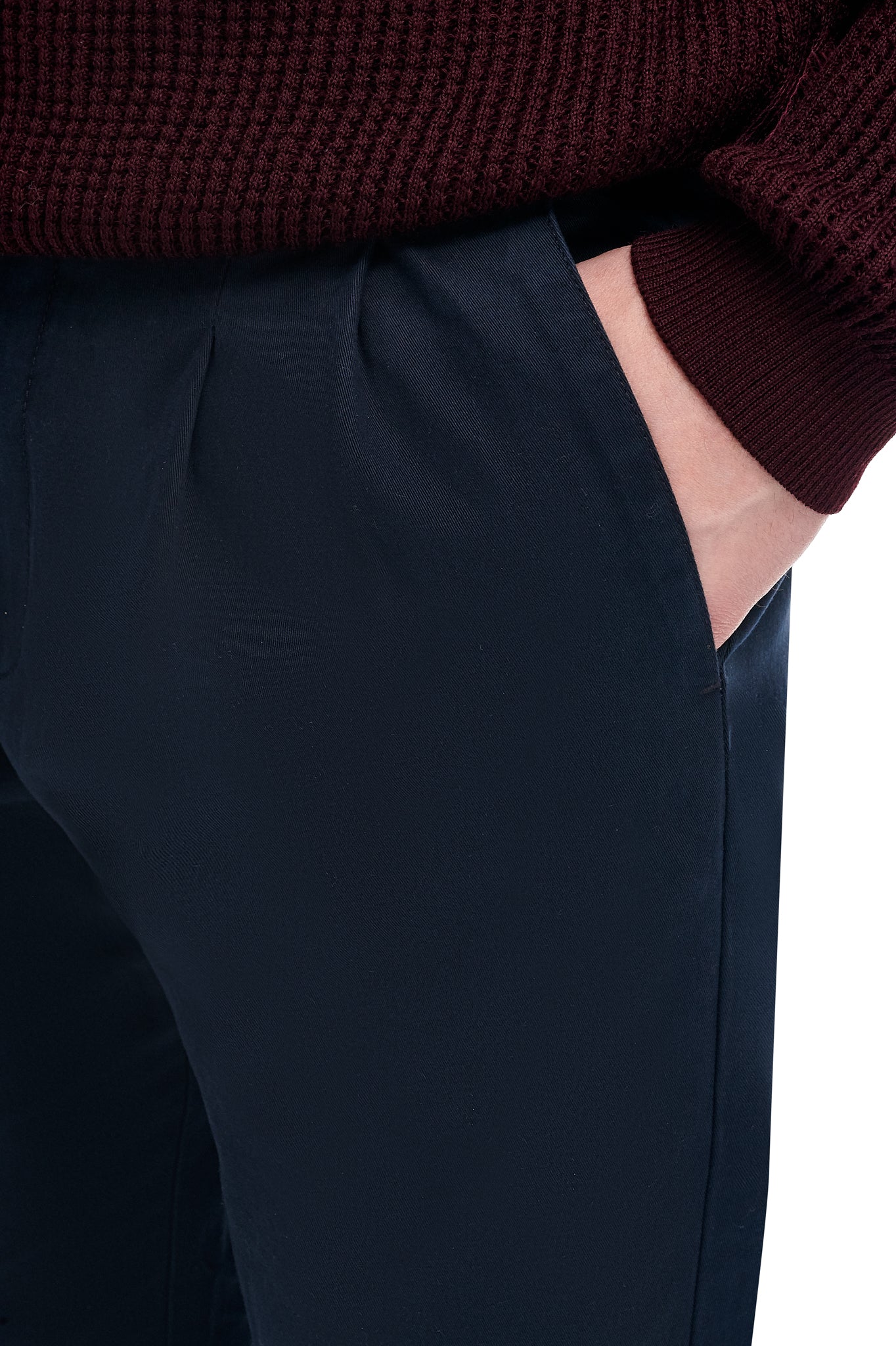 Navy Chinos