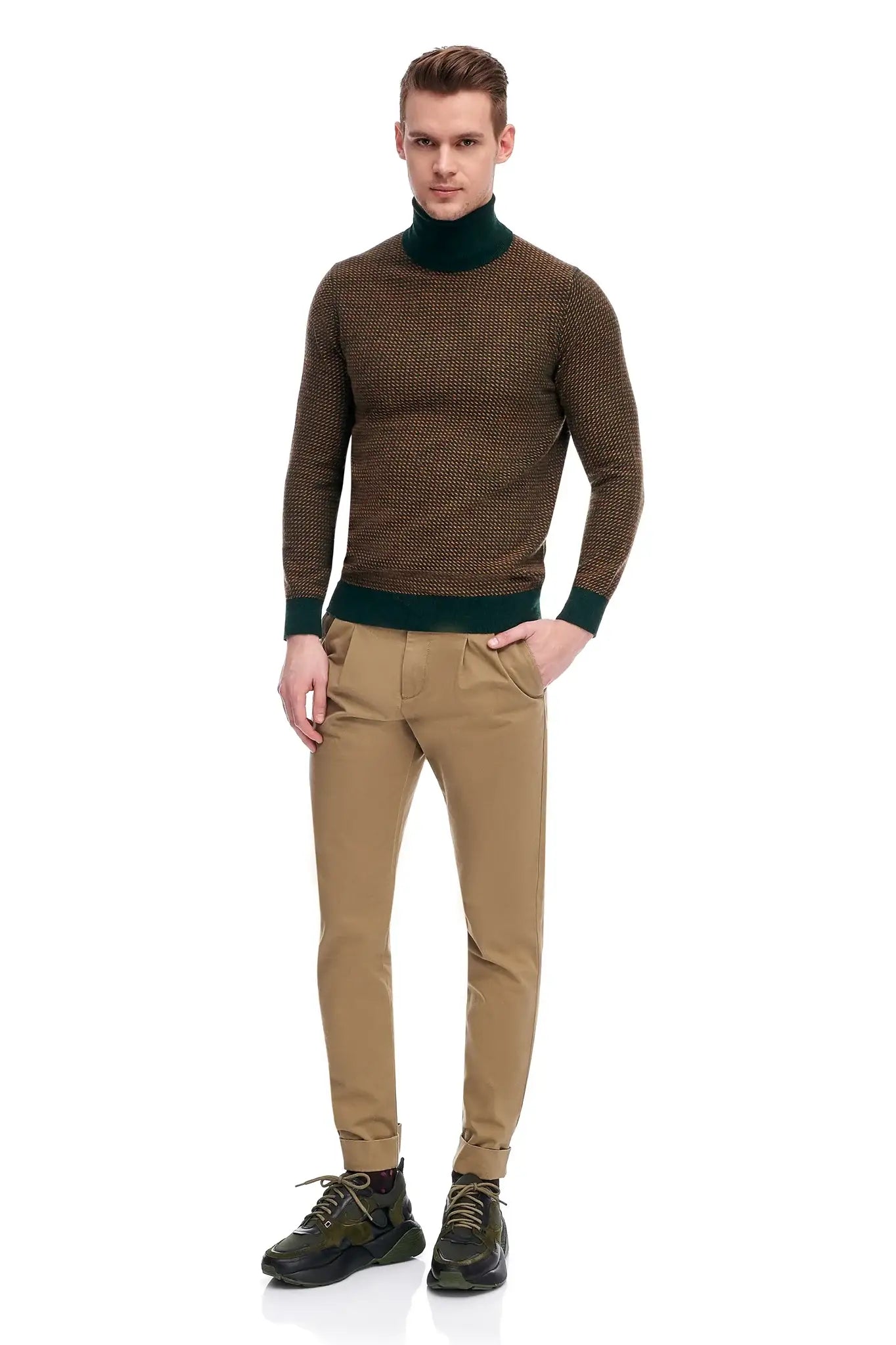 Beige Chinos