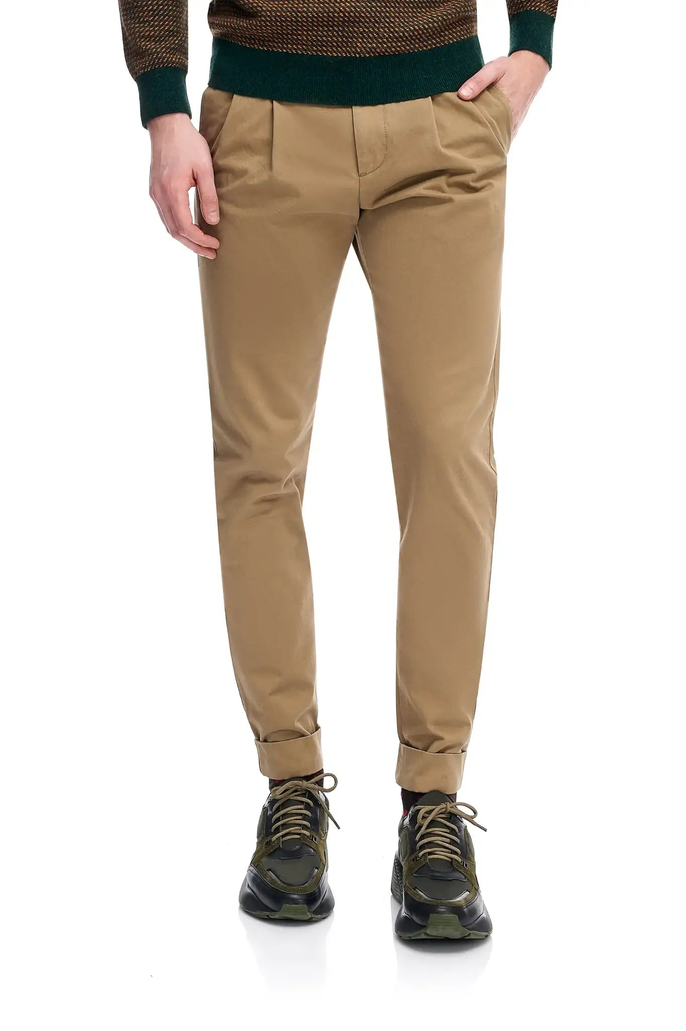 Beige Chinos