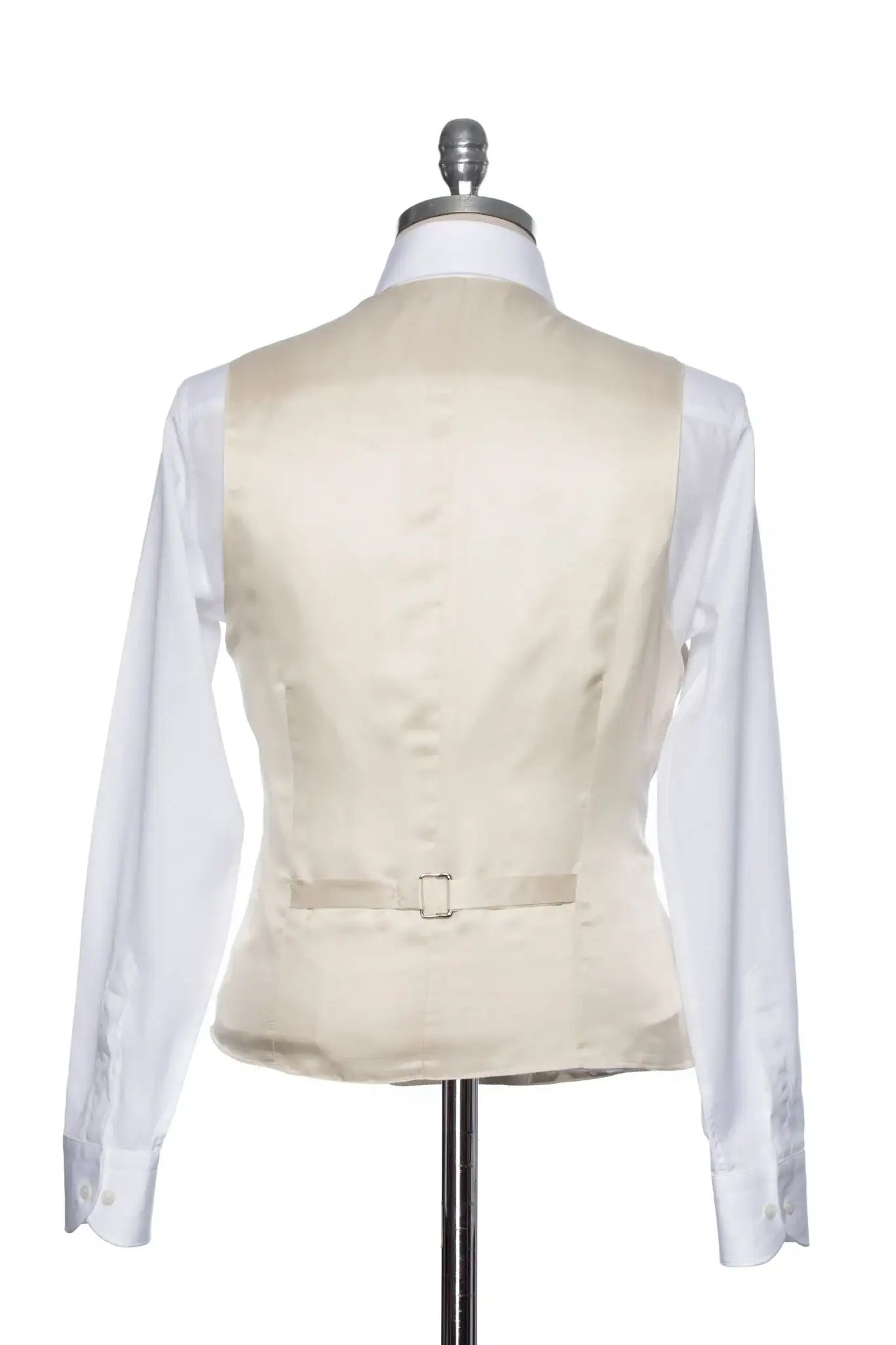 Vesta Casual Crem La 2 Randuri De Nasturi