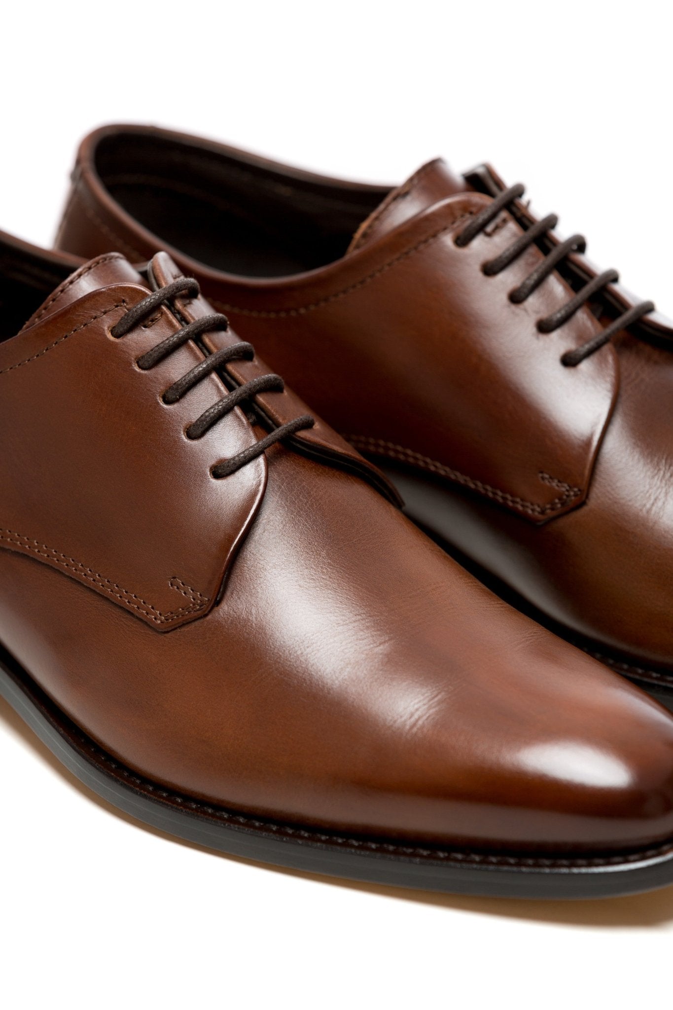 Pantofi Cognac Derby - Viggo