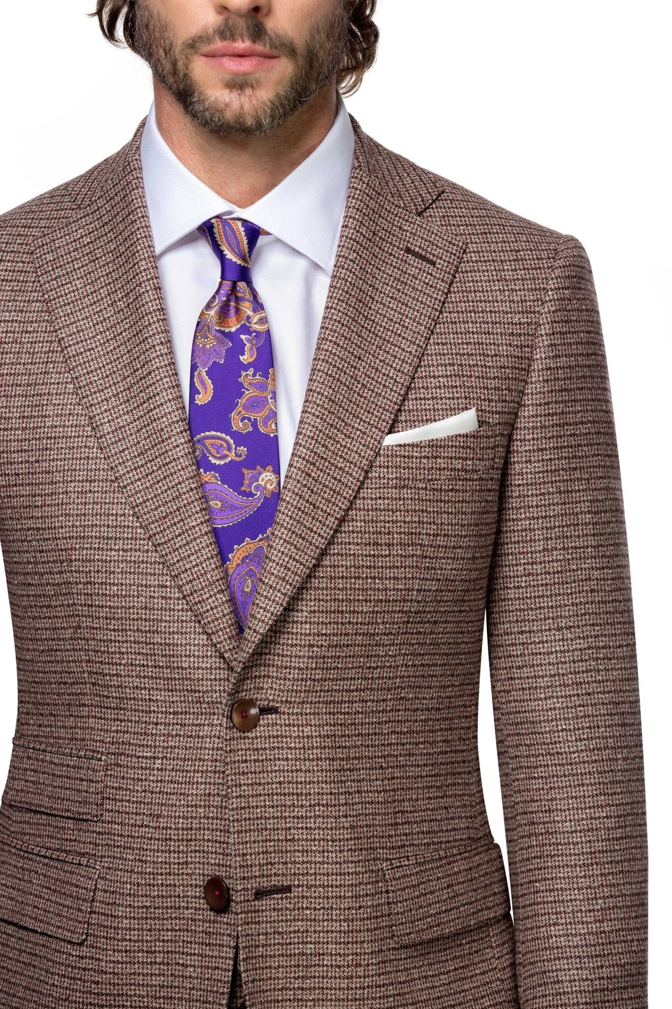 Costum trei piese houndstooth - Viggo