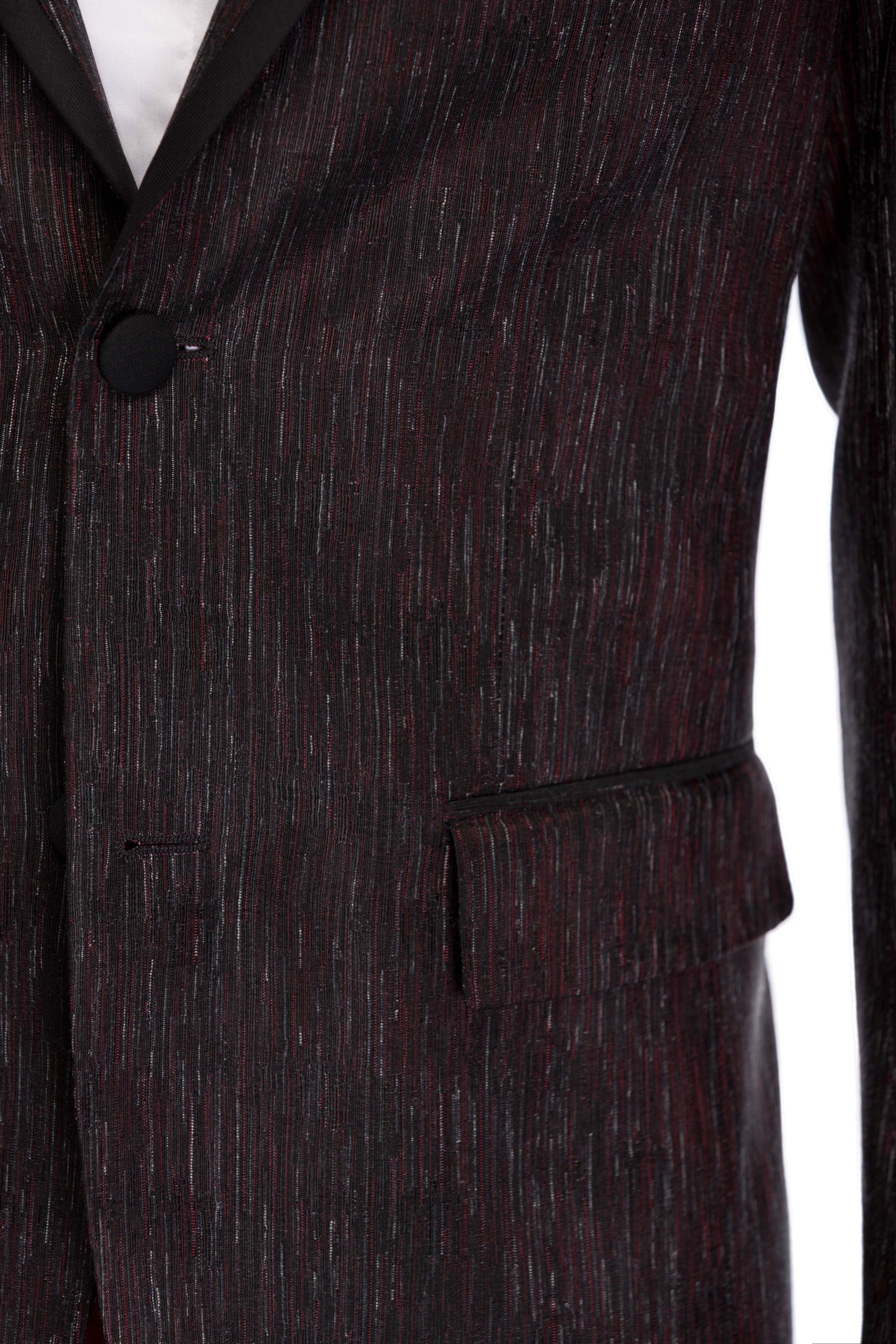 Sacou smoking bronson bordeaux