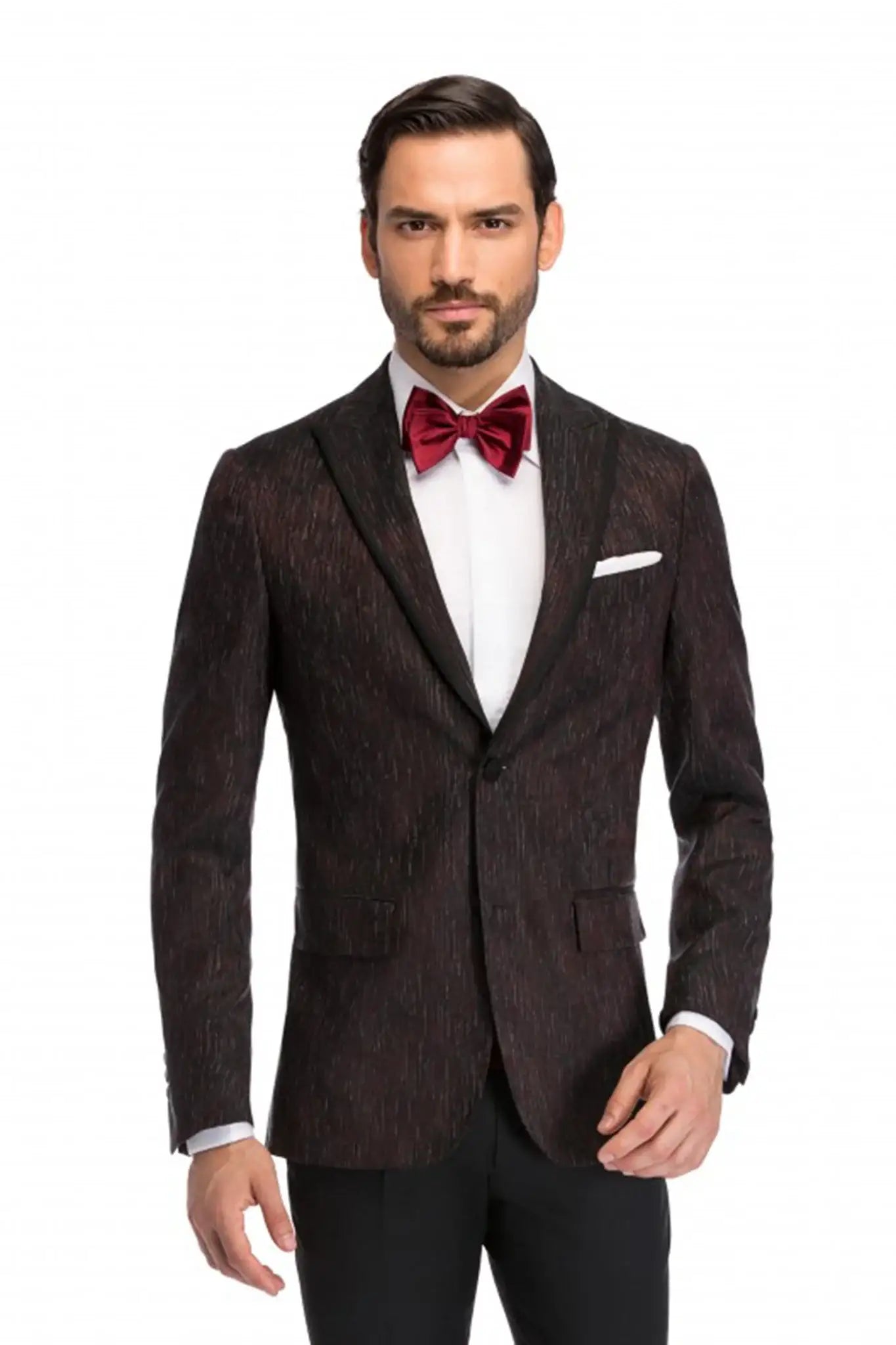 Sacou smoking bronson bordeaux