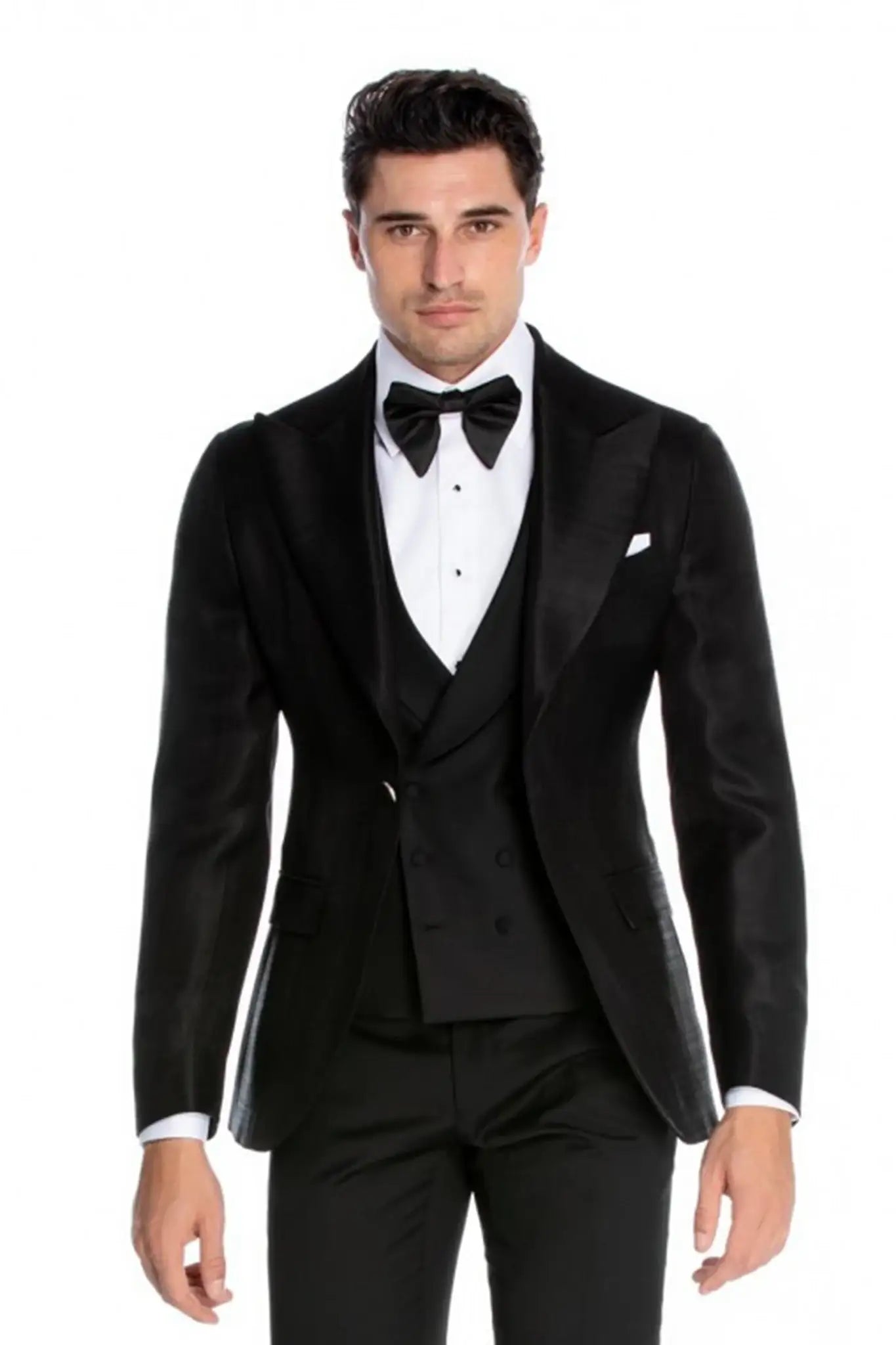 Textured tuxedo jacket