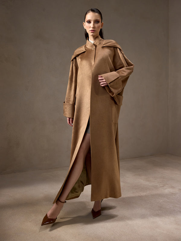 Pardesiu camel Bespoke FOR HER