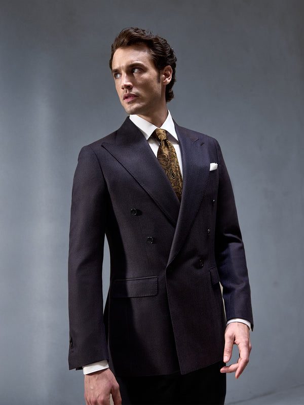 Sacou Made to Measure double breasted tesatura Fratelli Tallia di Delfino