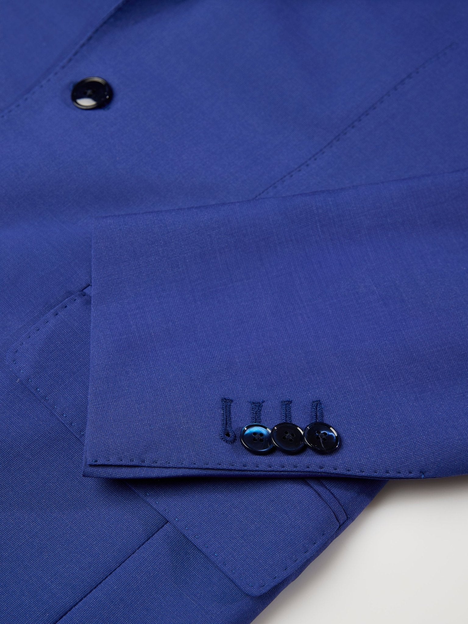 COSTUM TESATURA VITALE BARBERIS CANONICO, ALBASTRU - INDIGO - Viggo