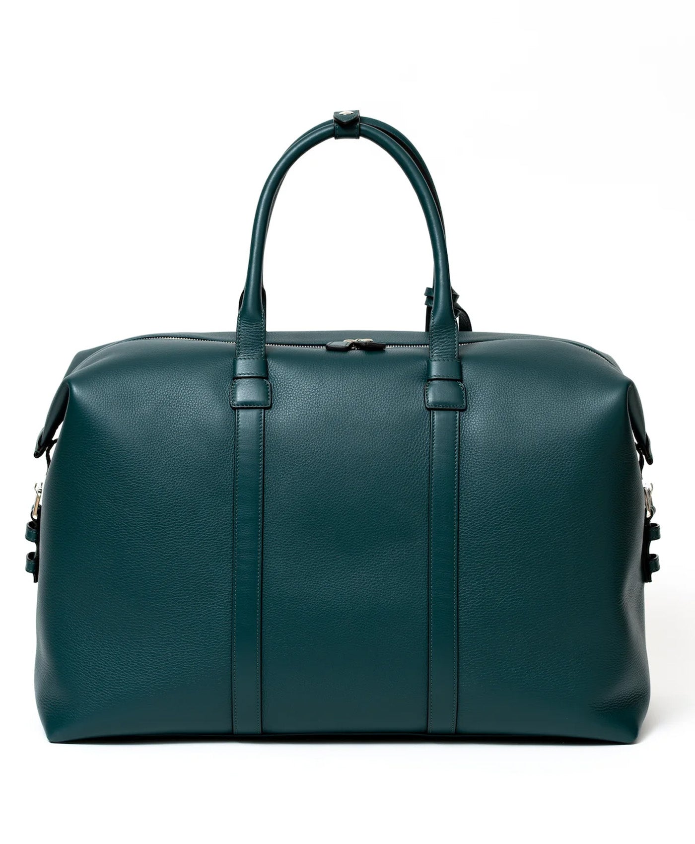 Geanta verde de voiaj piele vitel