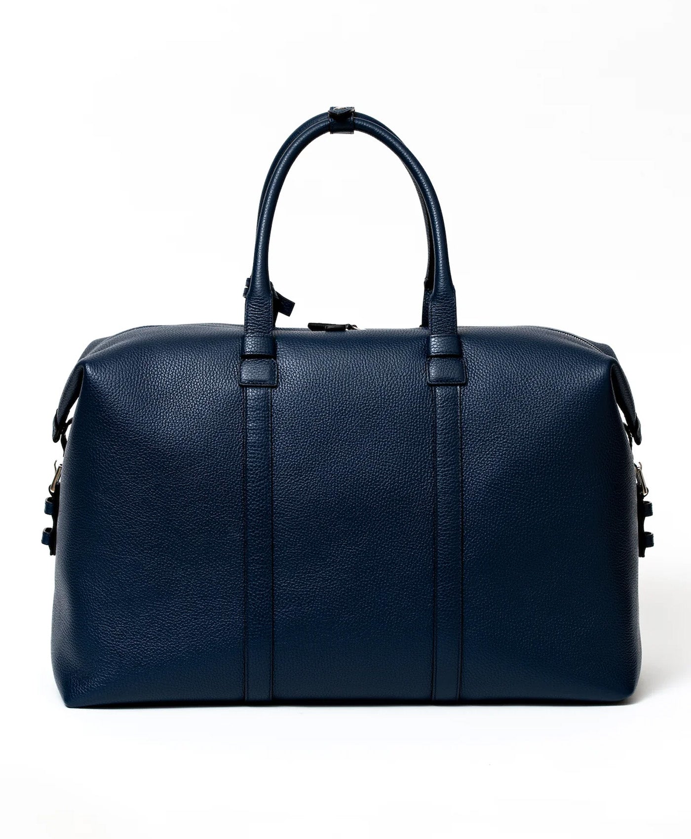 Geanta bleumarin de voiaj piele vitel