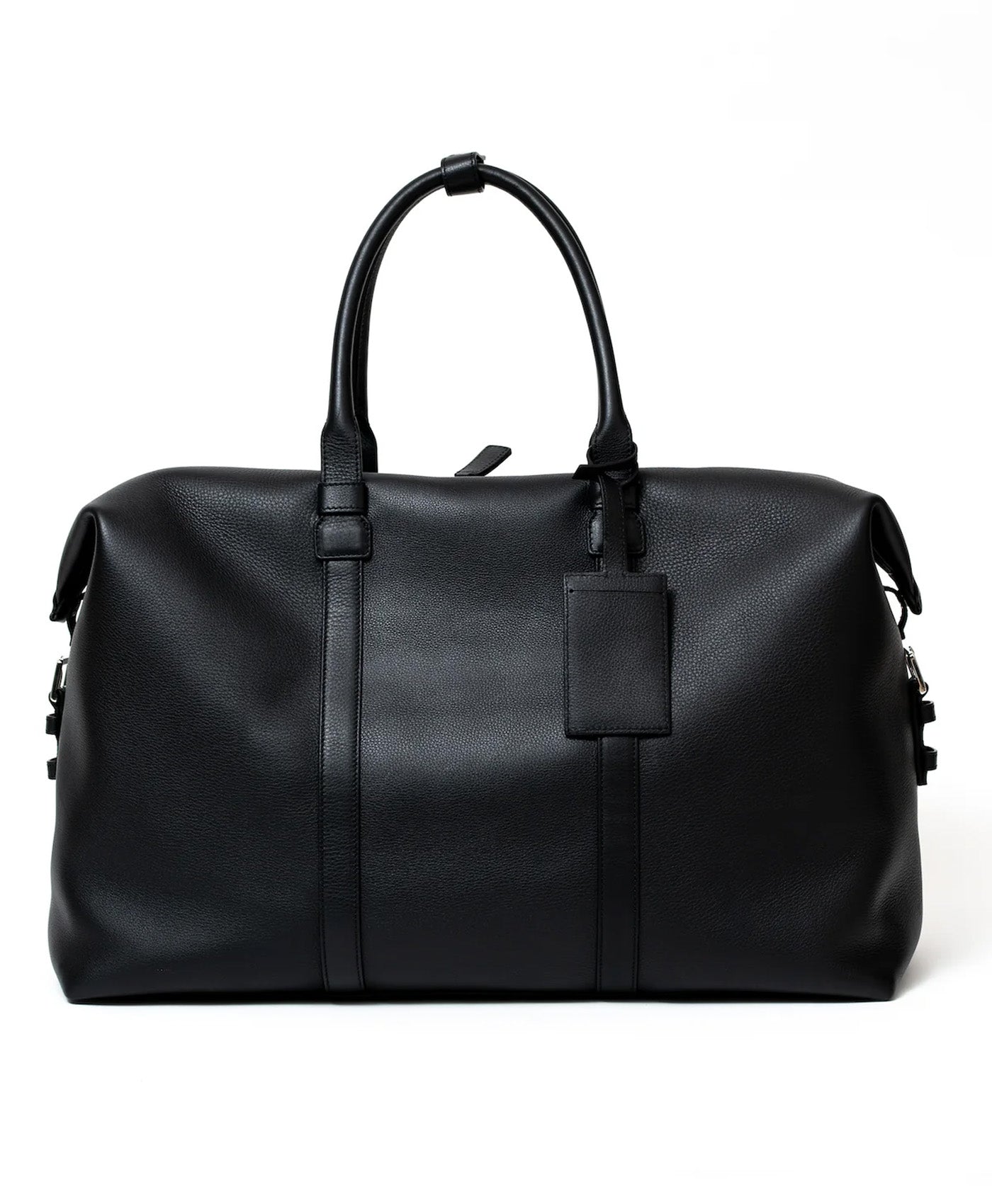 Geanta neagra de voiaj piele vitel