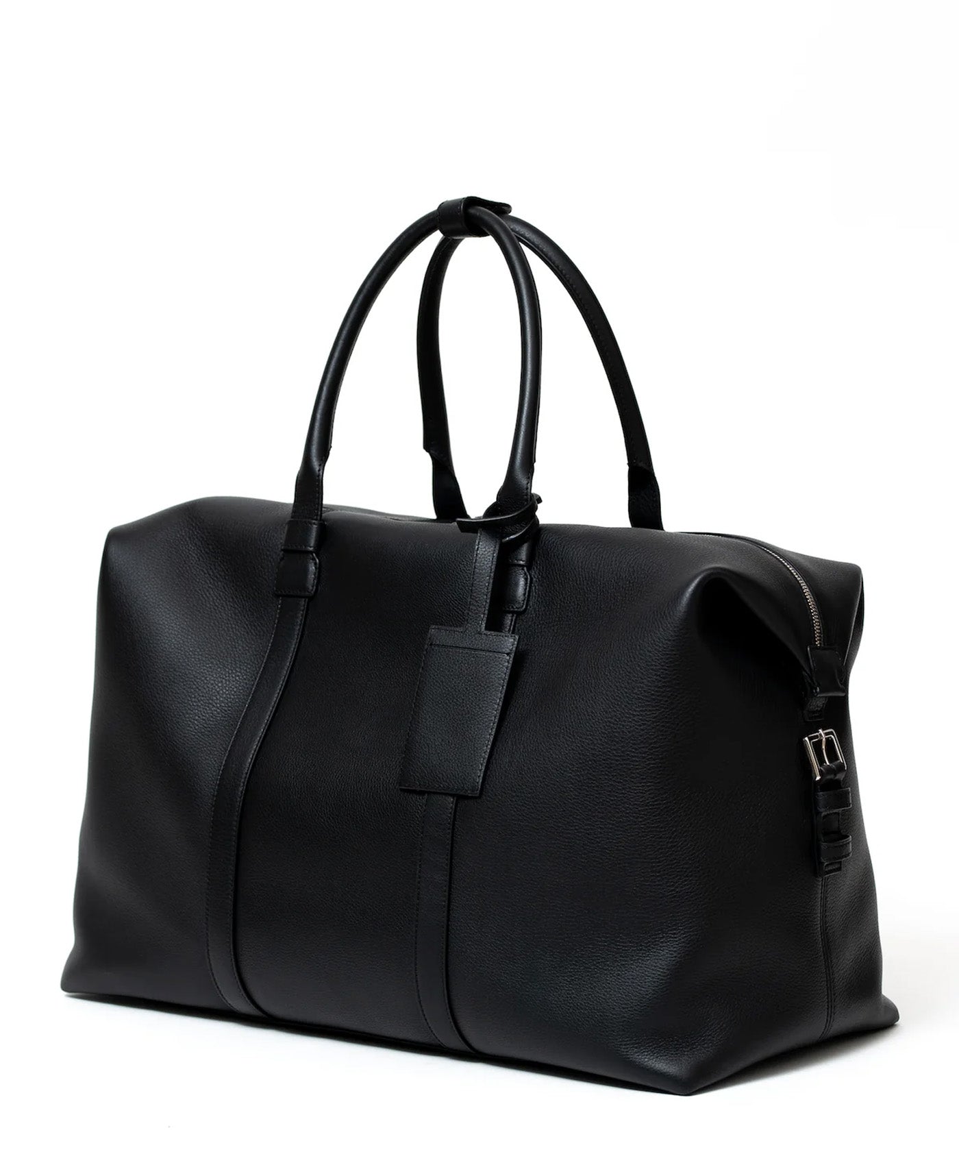 Geanta neagra de voiaj piele vitel