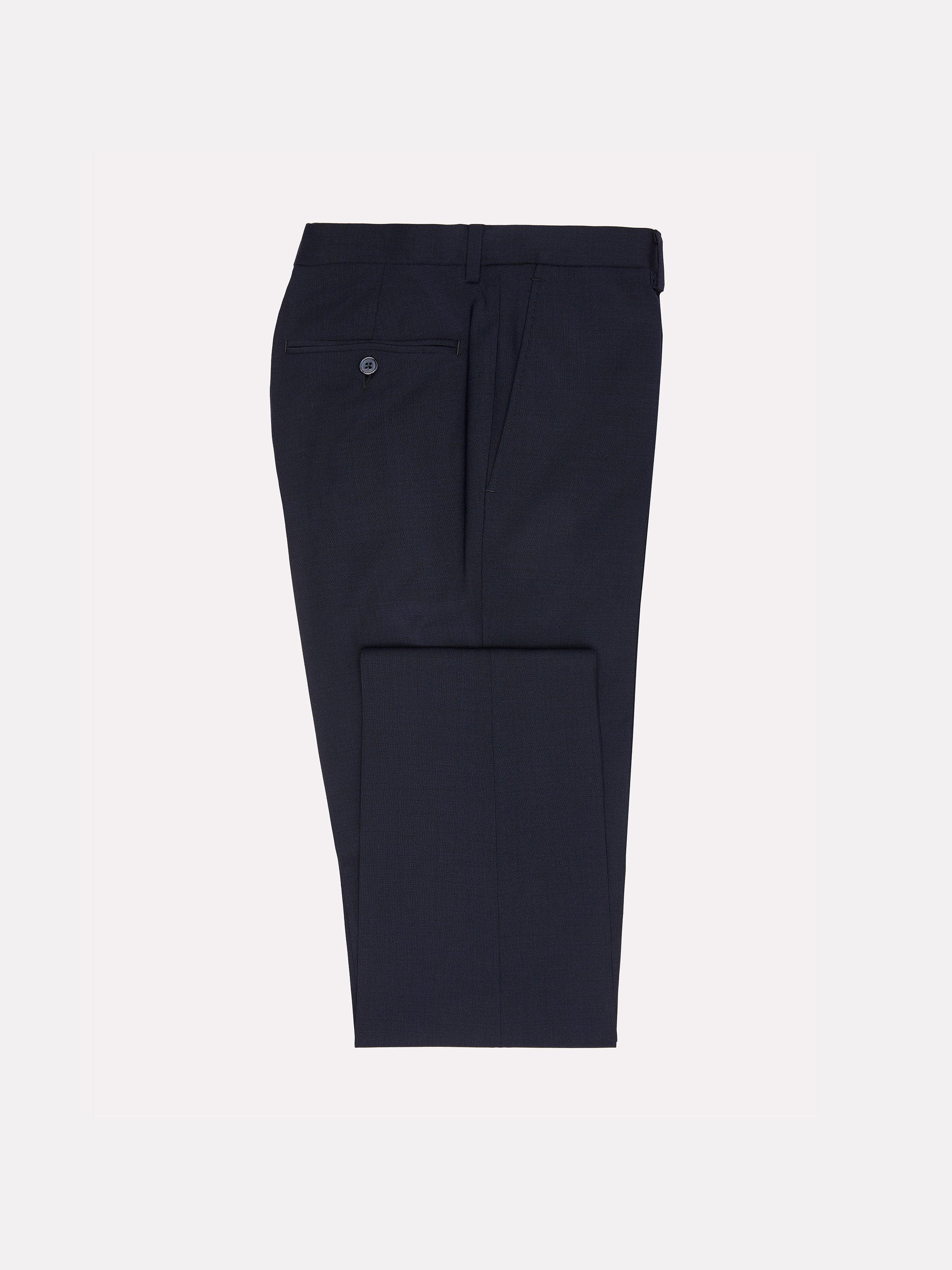 PANTALONI NAVY  DIN TESATURA NATURALA