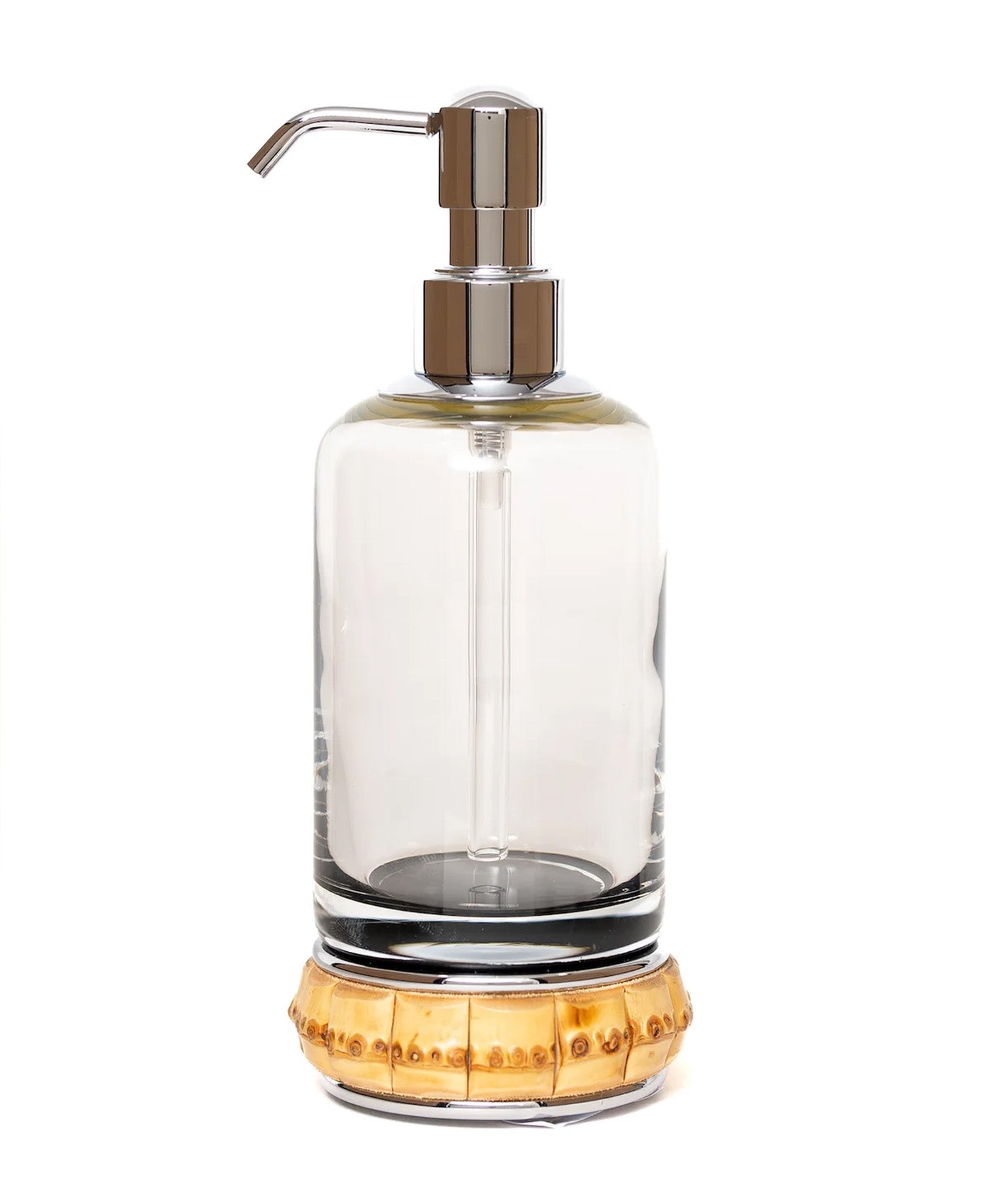 Dozator sapun sticla&bambus