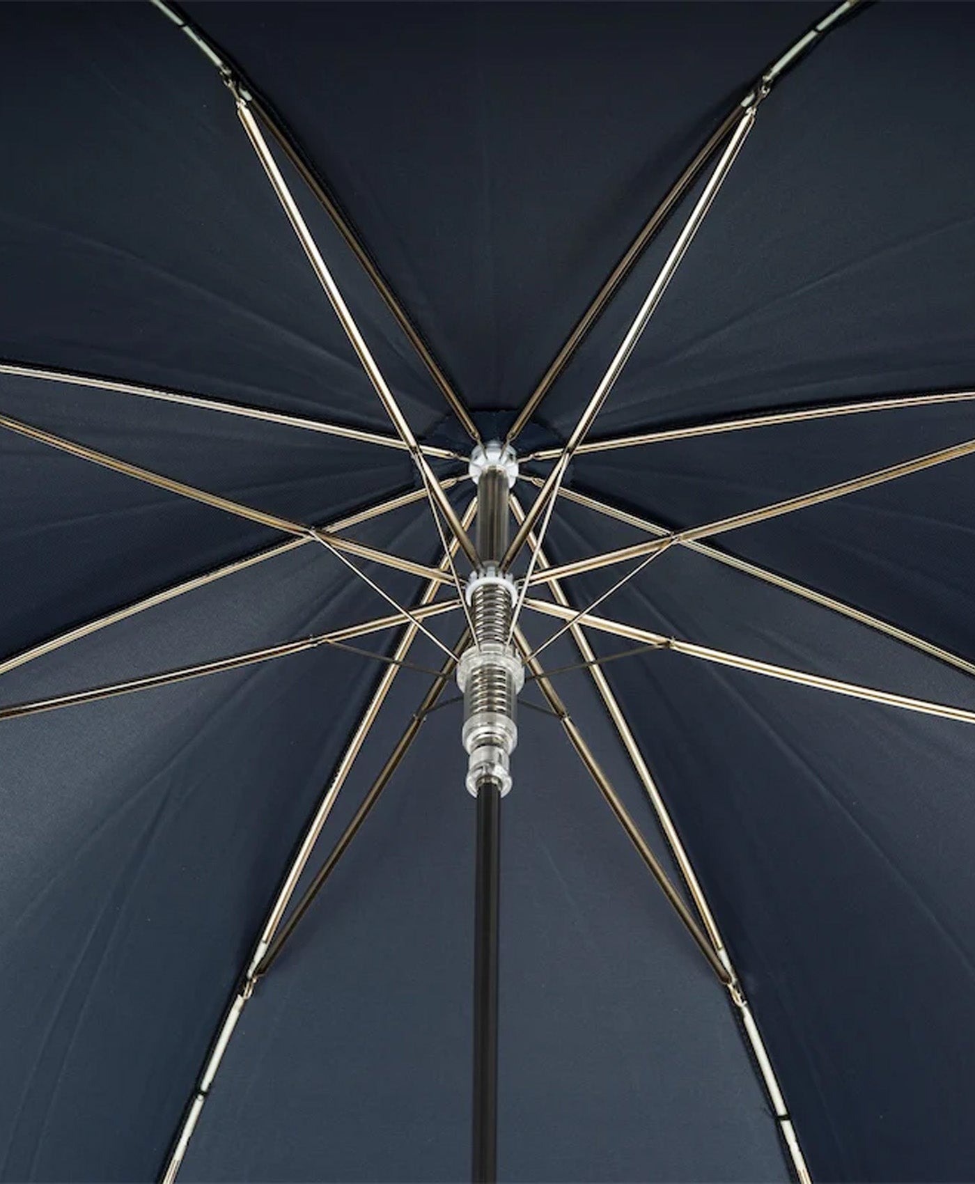 Umbrela navy cu maner argintiu vultur