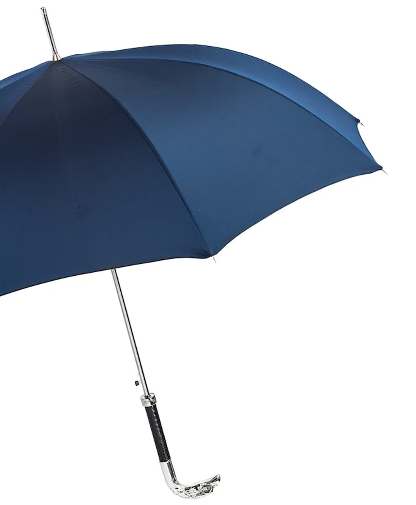 Umbrela navy cu maner argintiu vultur