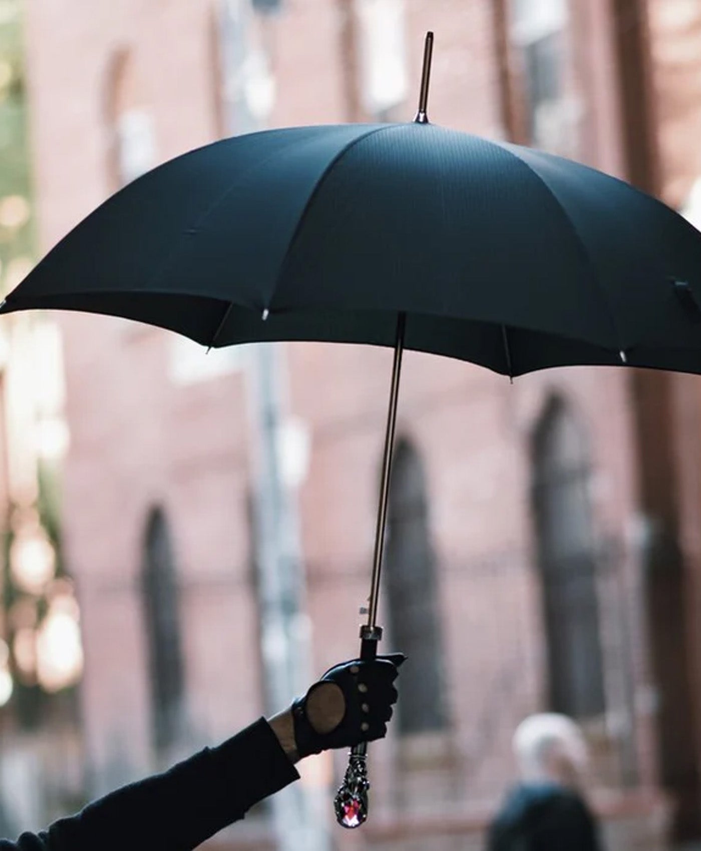 Umbrela cu maner de lux Red Gem