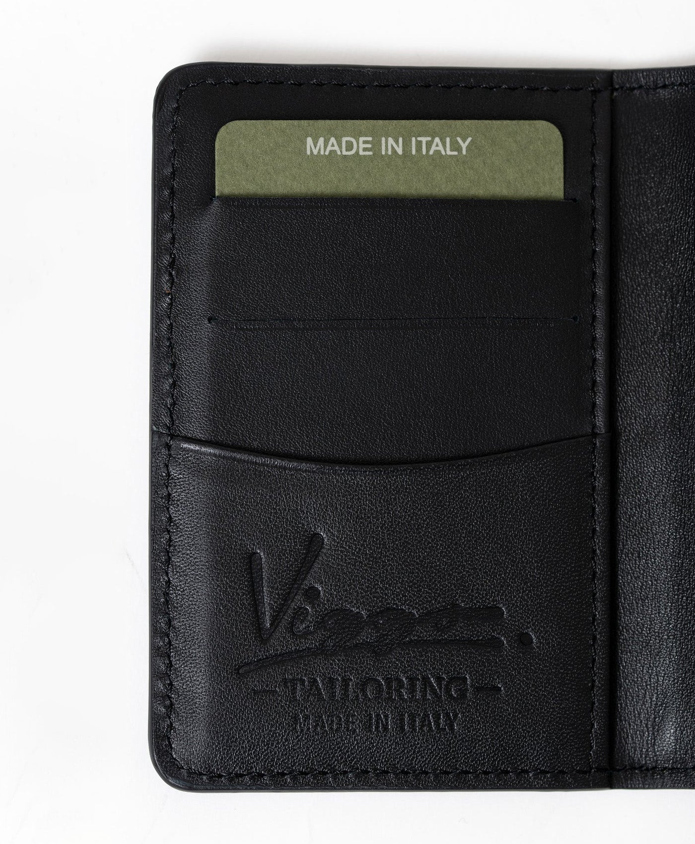 Port card negru piele crocodil