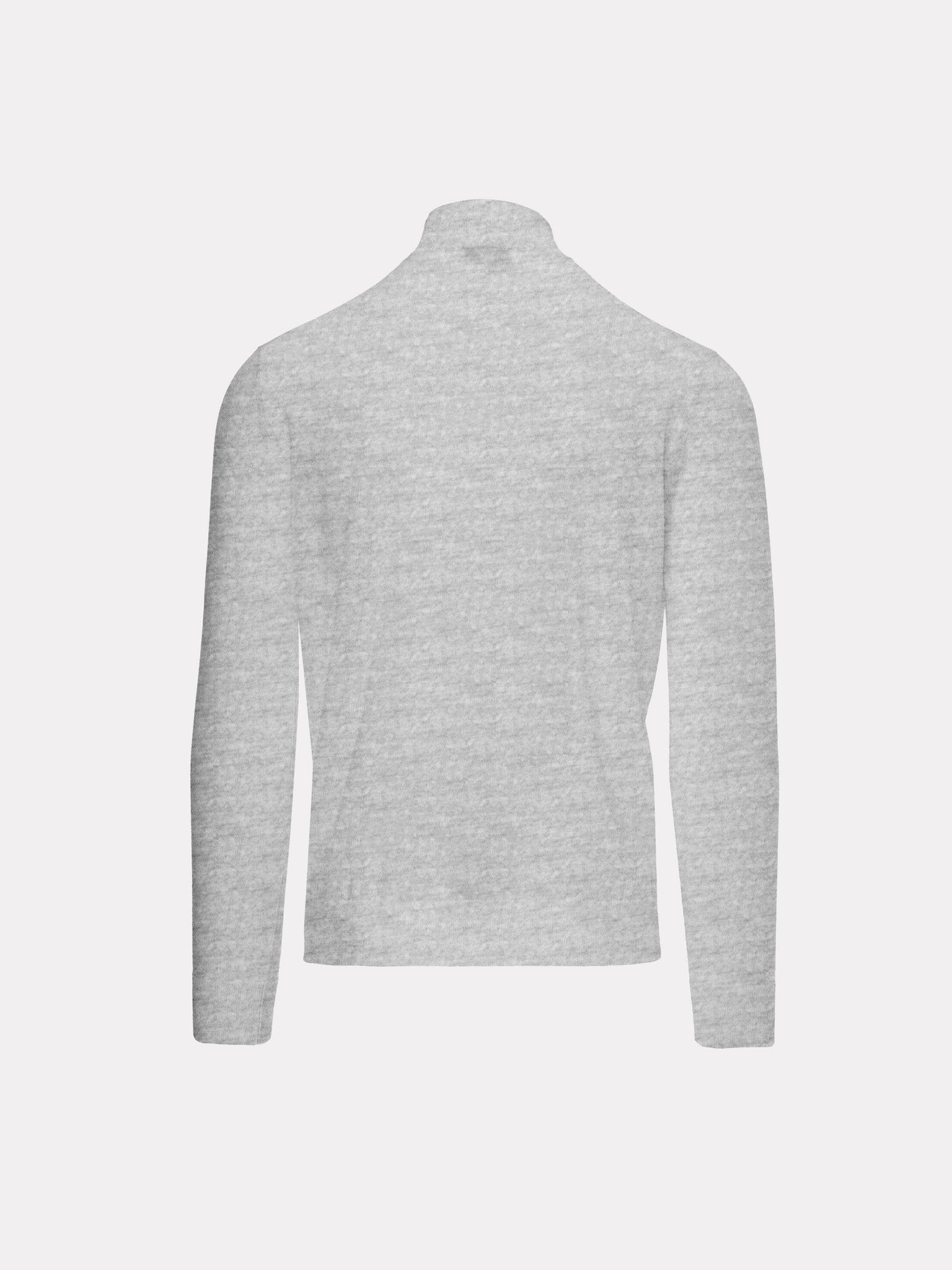 Maleta din lana merino extra fina 16 GG, texturata, gri - Viggo