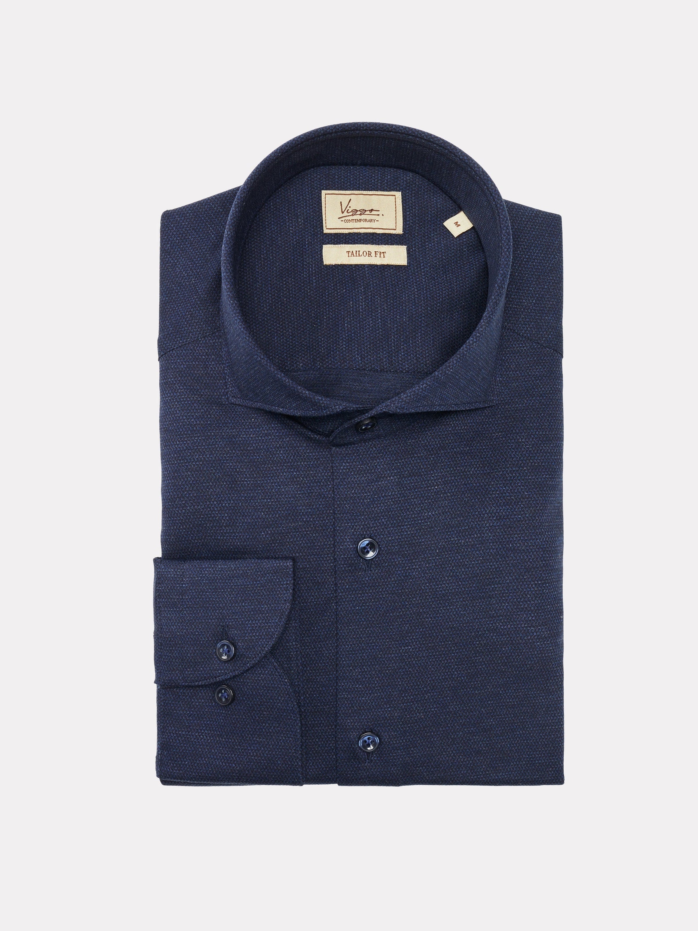 Navy birdseye shirt