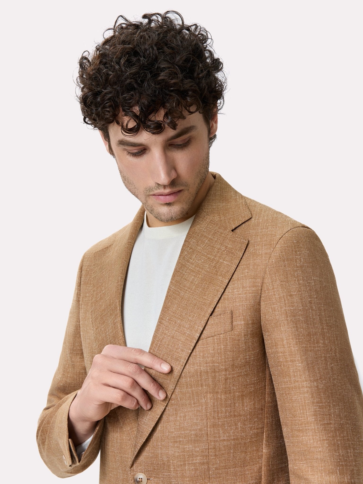 Sacou tesatura Fratelli Tallia di Delfino maro - Viggo