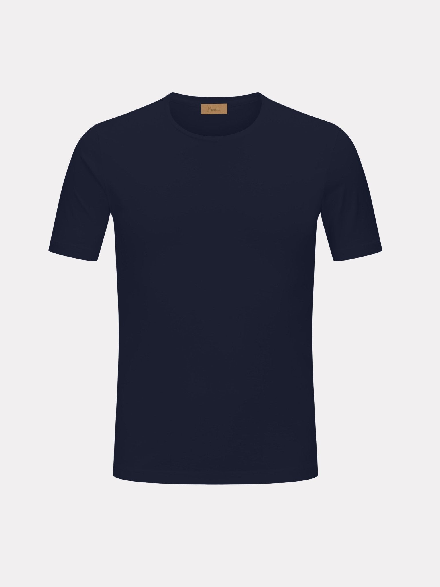 Tricou navy Selected Pima Cotton - Viggo