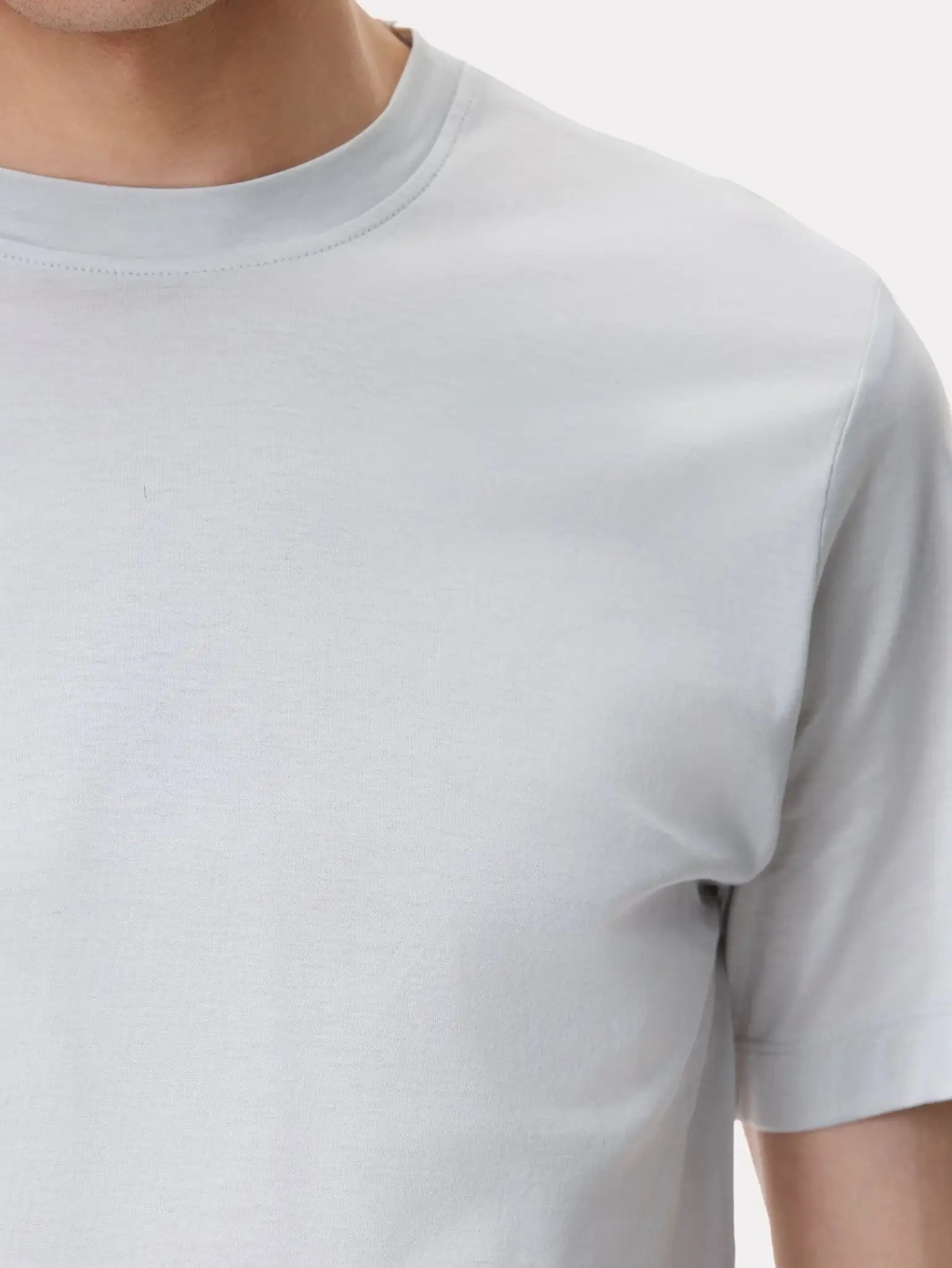 Tricou gri din bumbac Filoscozia®