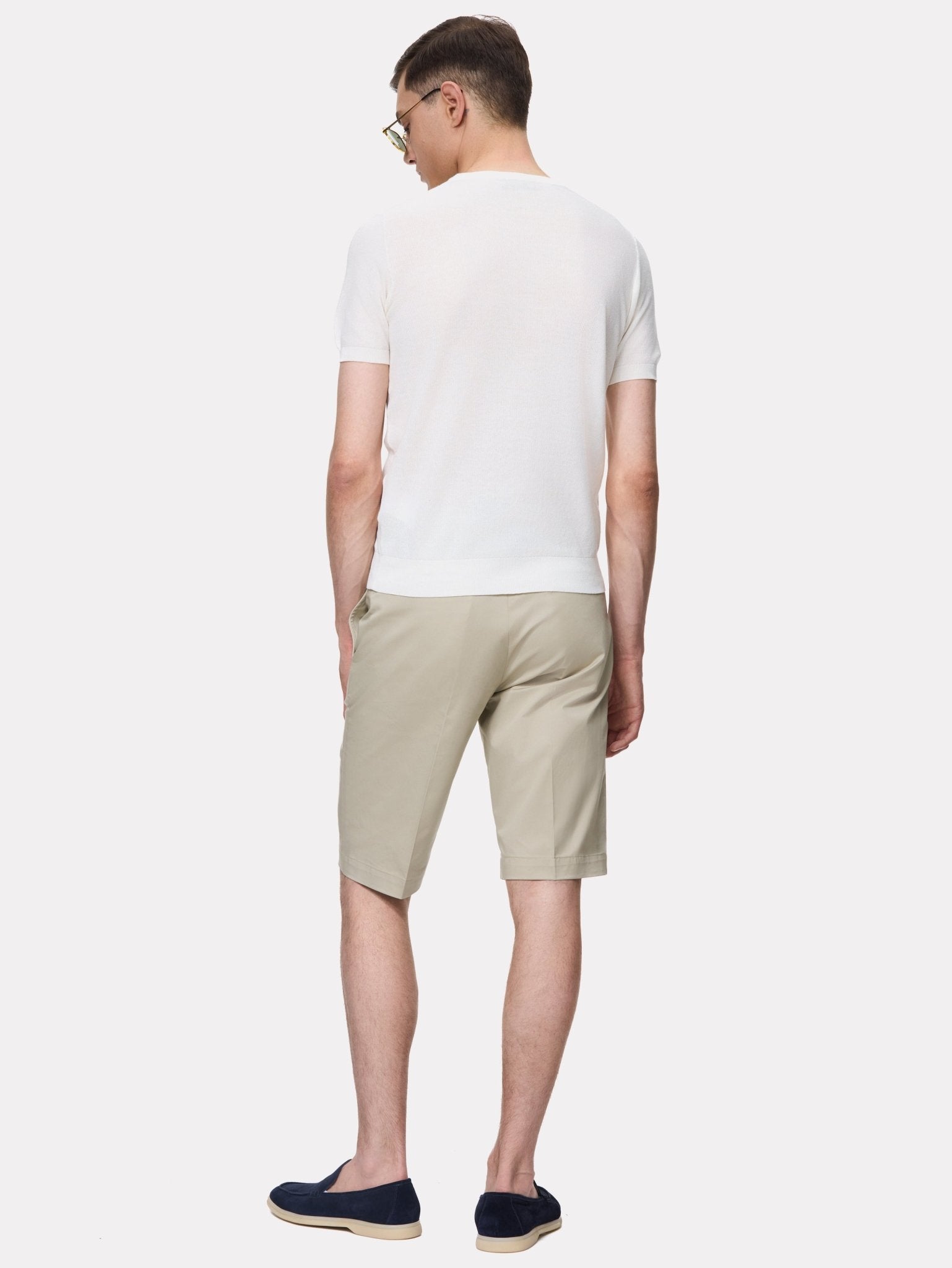 Tricou alb pique - Viggo