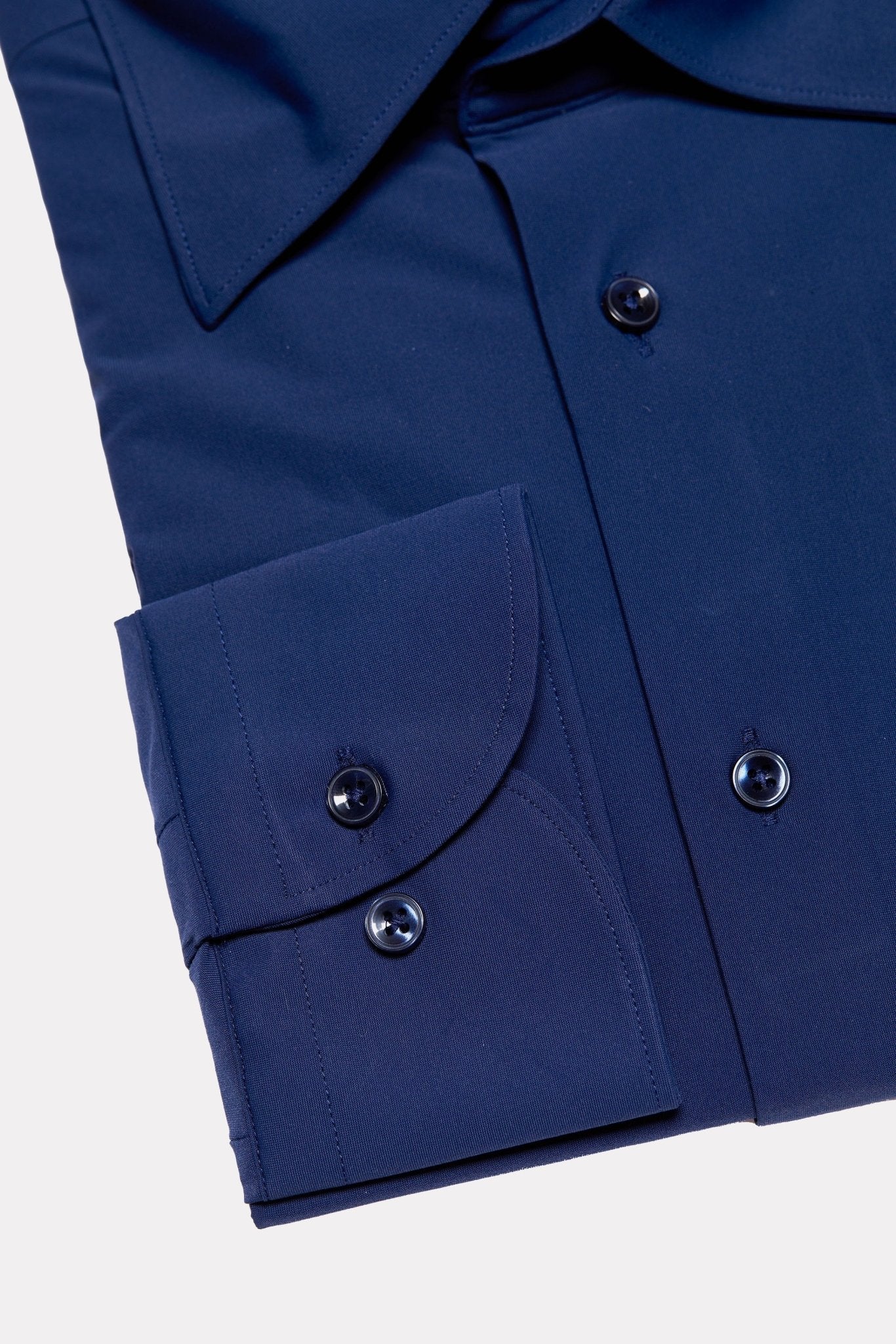 Camasa bleumarin tesatura techno - Viggo