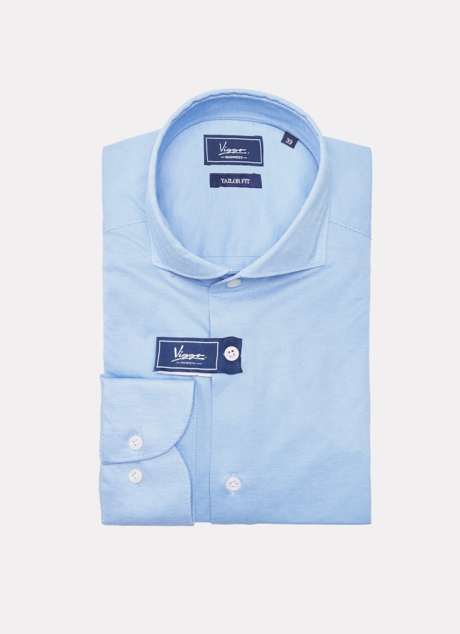 Camasa oxford jerseu bleu - Viggo