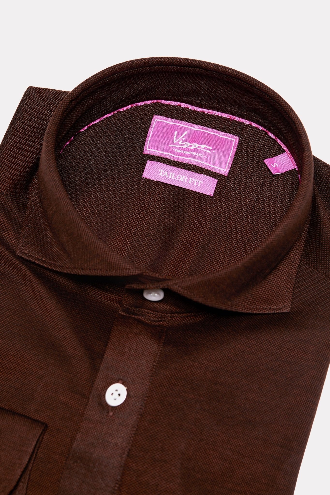 Camasa popover maro - Viggo