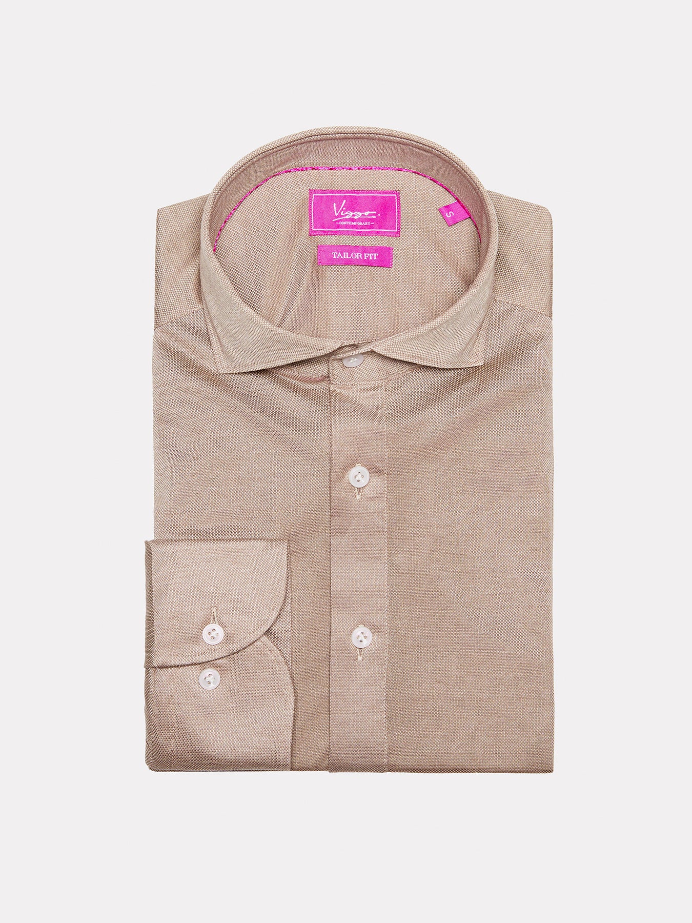 Camasa popover beige