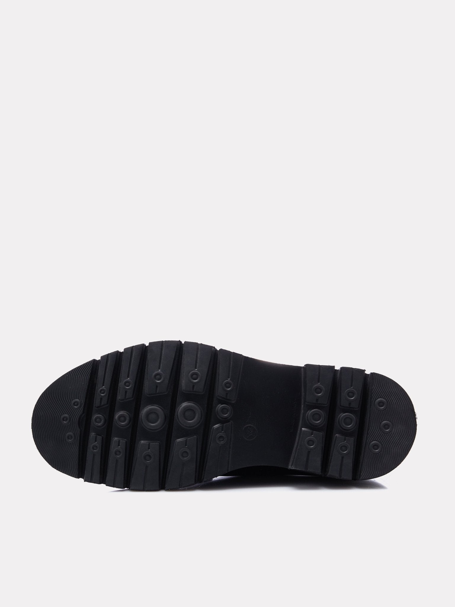 Pantofi derby negri cu talpa chunky - Viggo