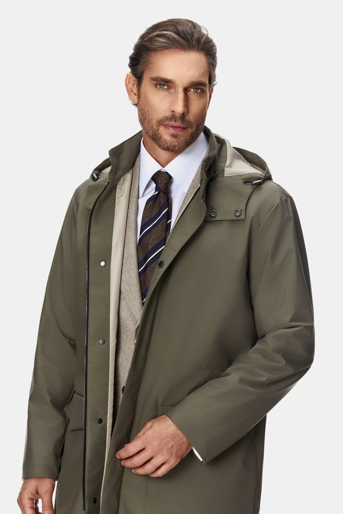Trench tehno khaki - Viggo