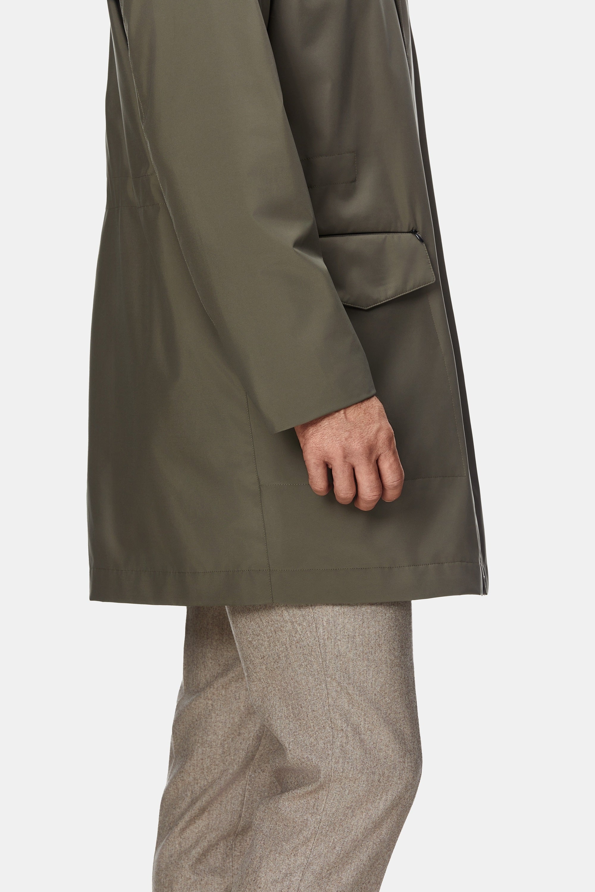 Trench tehno khaki