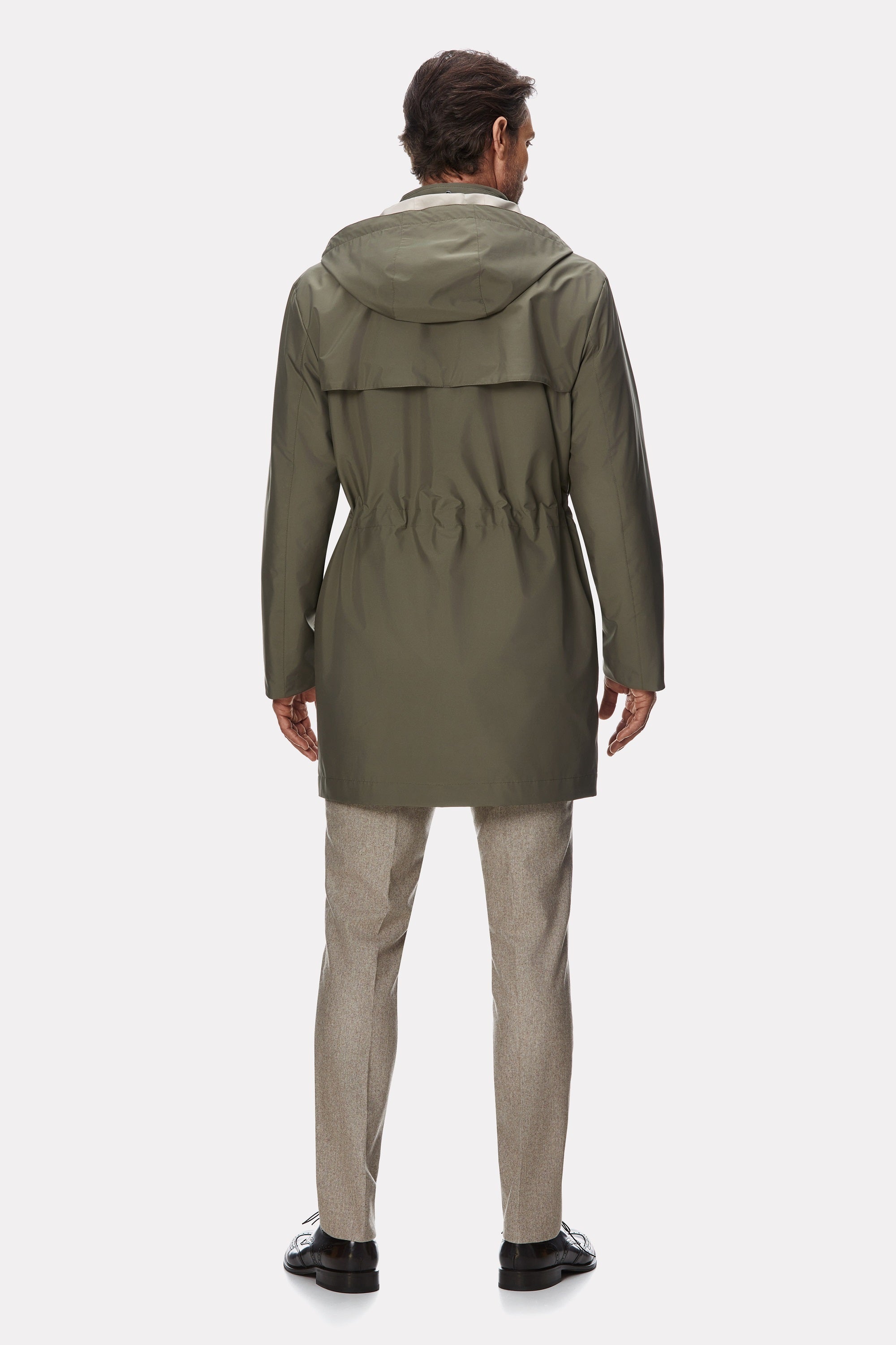 Trench tehno khaki