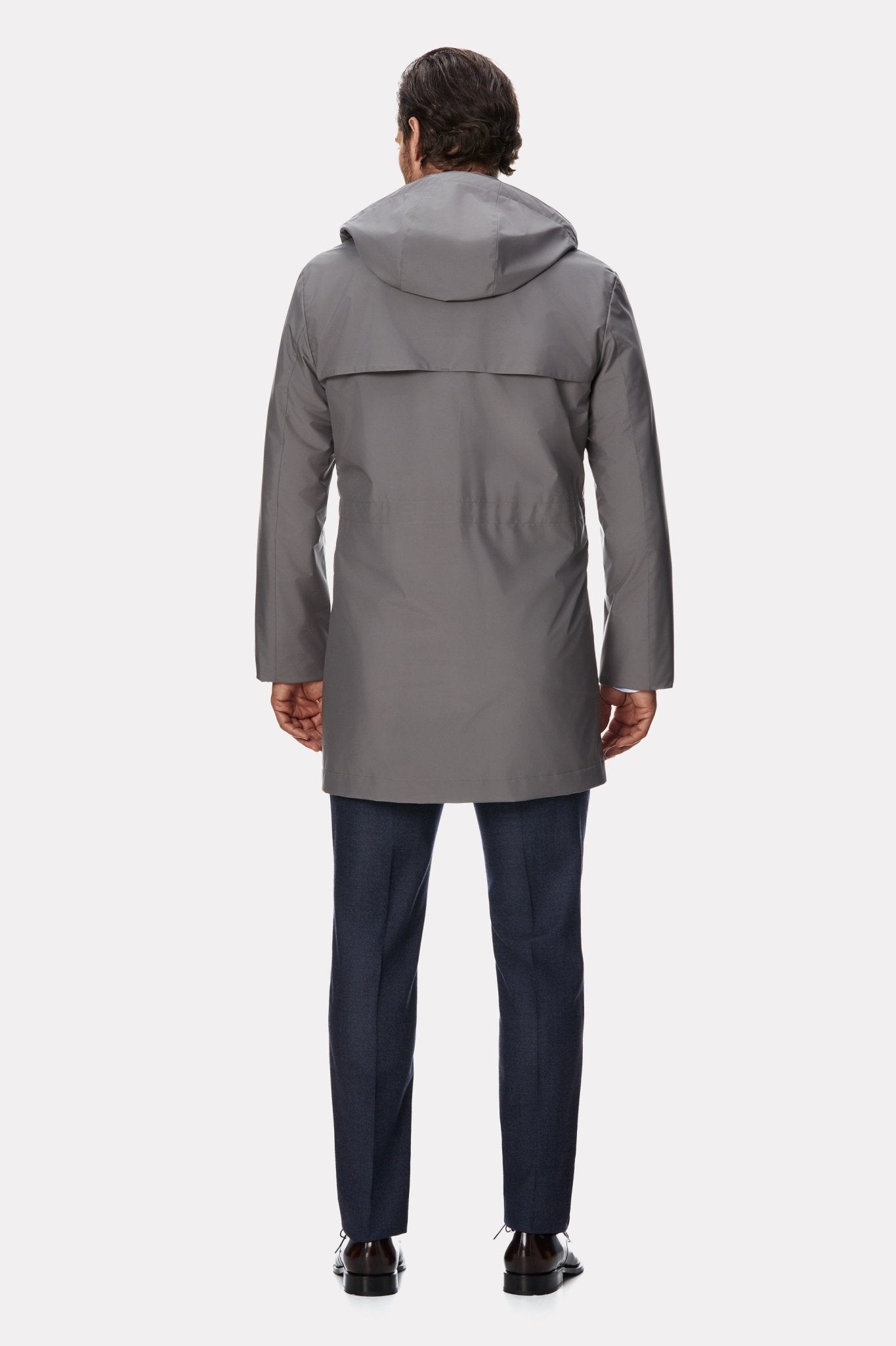 Trench tehno gri - Viggo