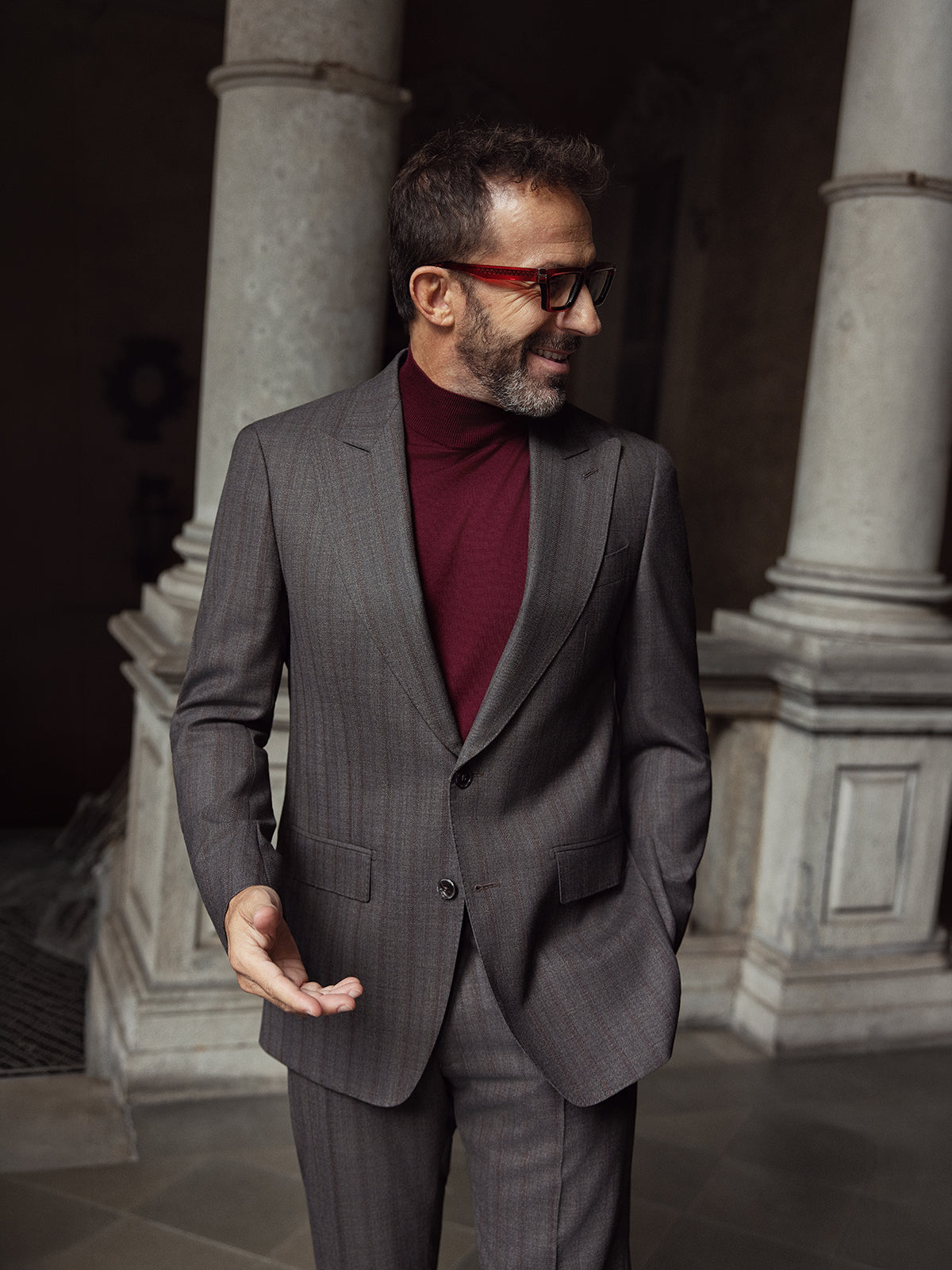 Costum in dungi, Made to Measure, lana