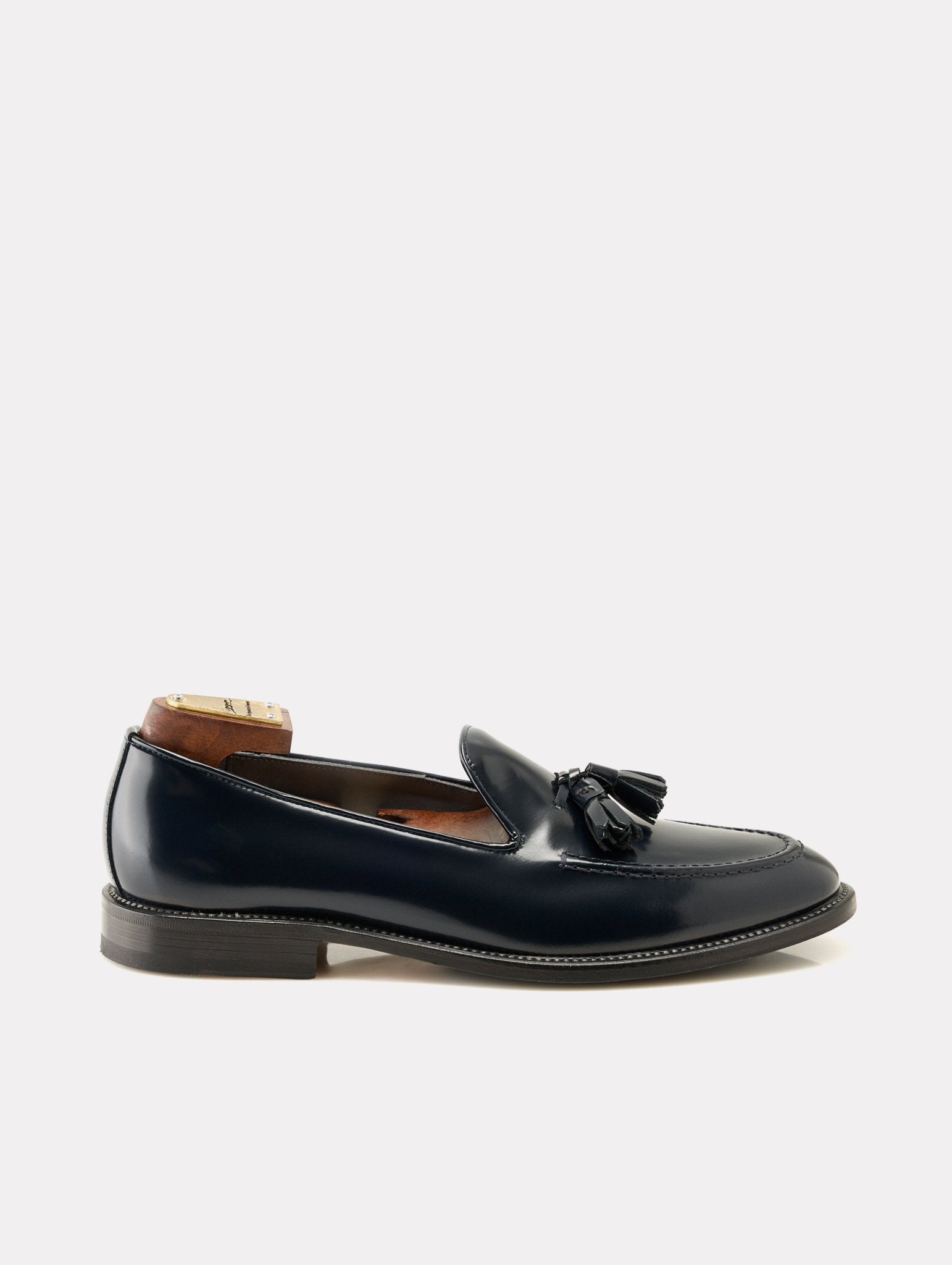 Mocasini navy cu ciucuri - Viggo