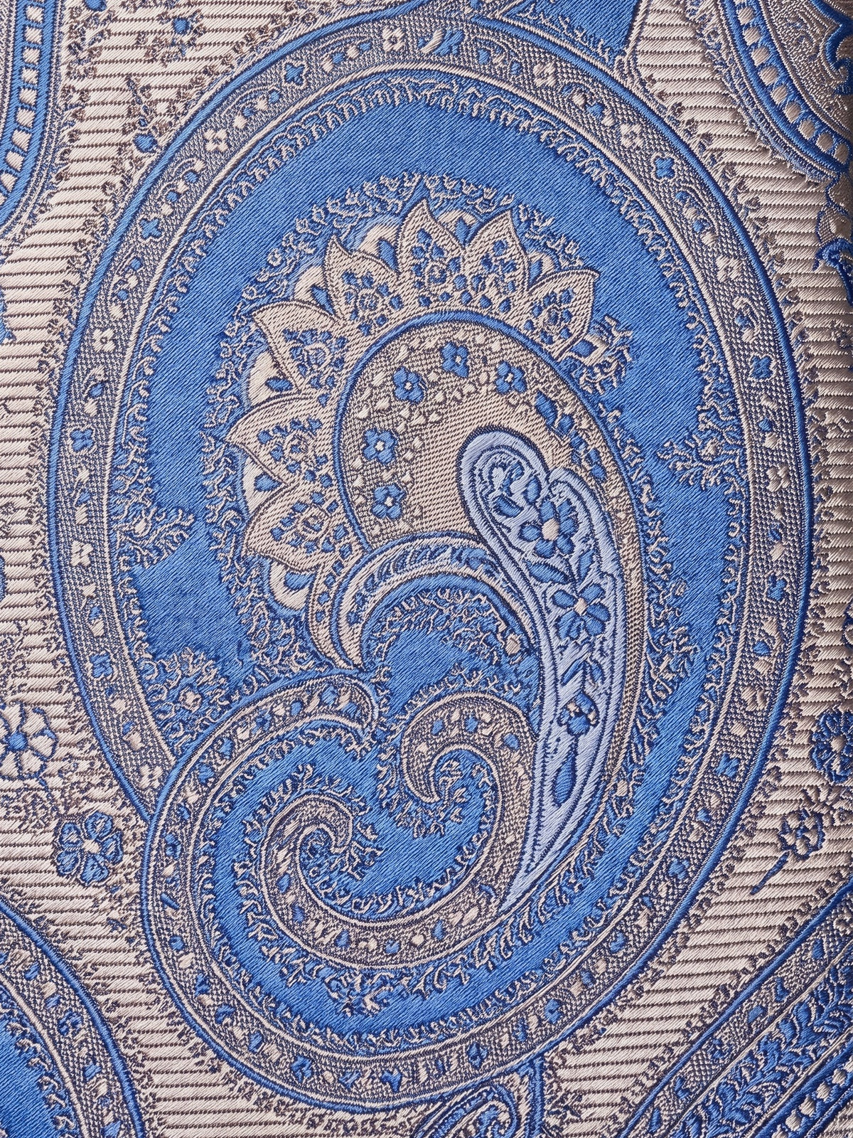 Cravata matase pattern Paisley multicolor