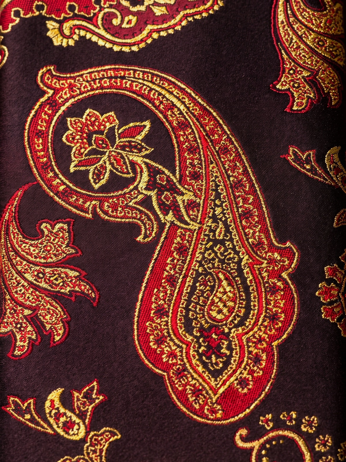 Cravata mix matase motive Paisley
