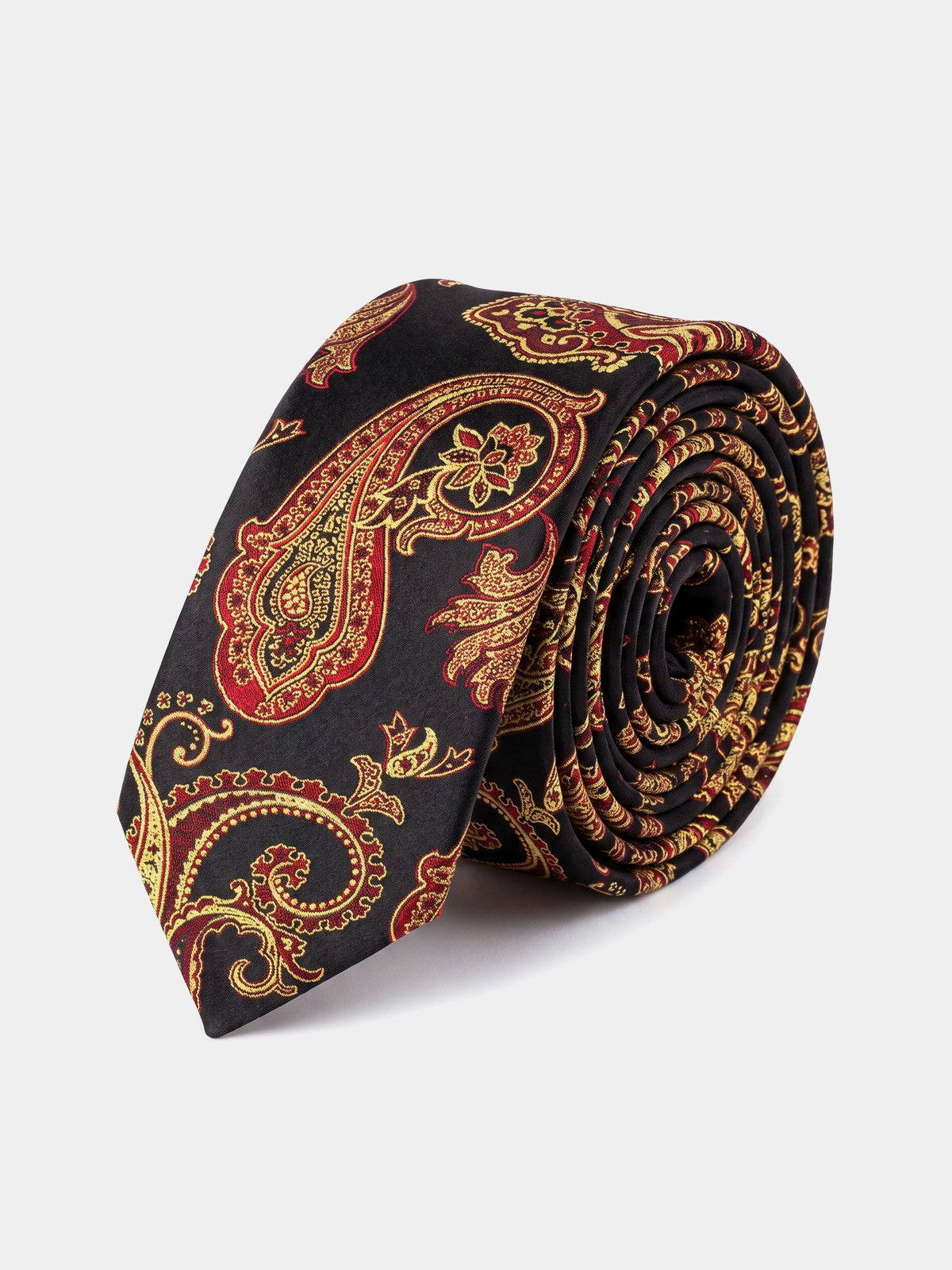 Cravata mix matase motive Paisley