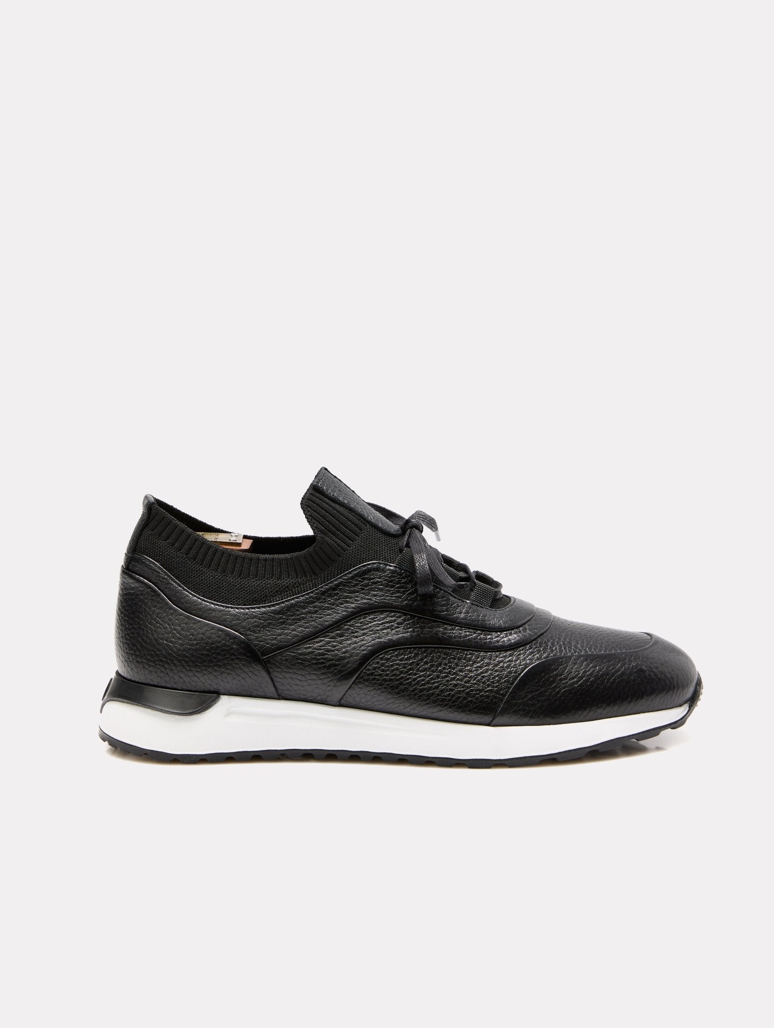 SNEAKERS NEGRU piele - Viggo