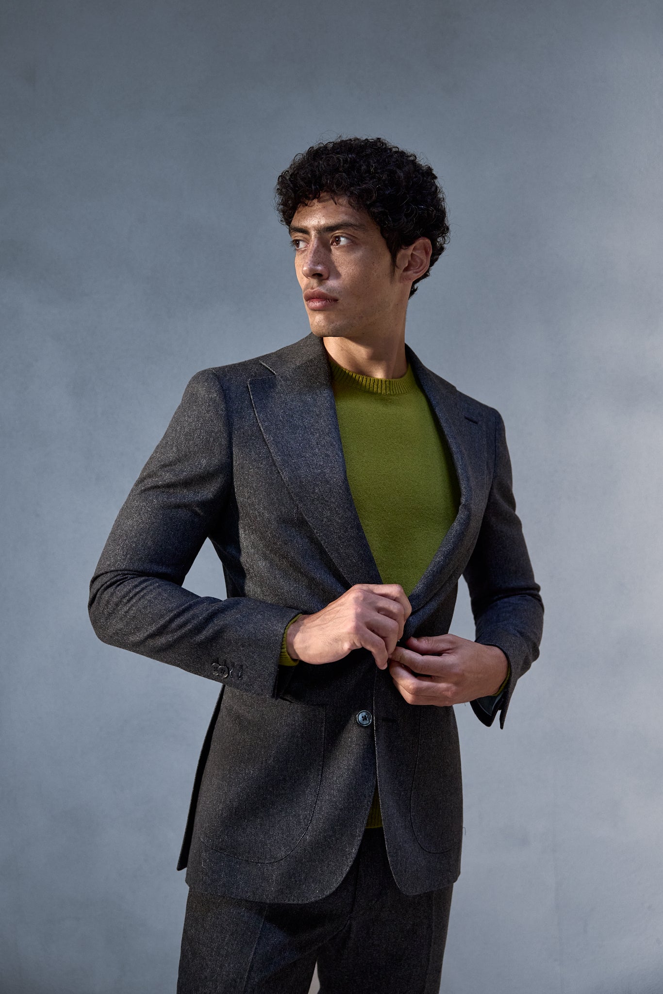 Pulover casmir lime