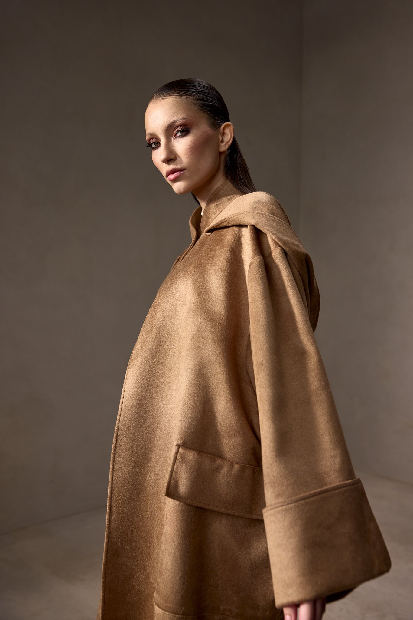 Pardesiu camel Bespoke FOR HER