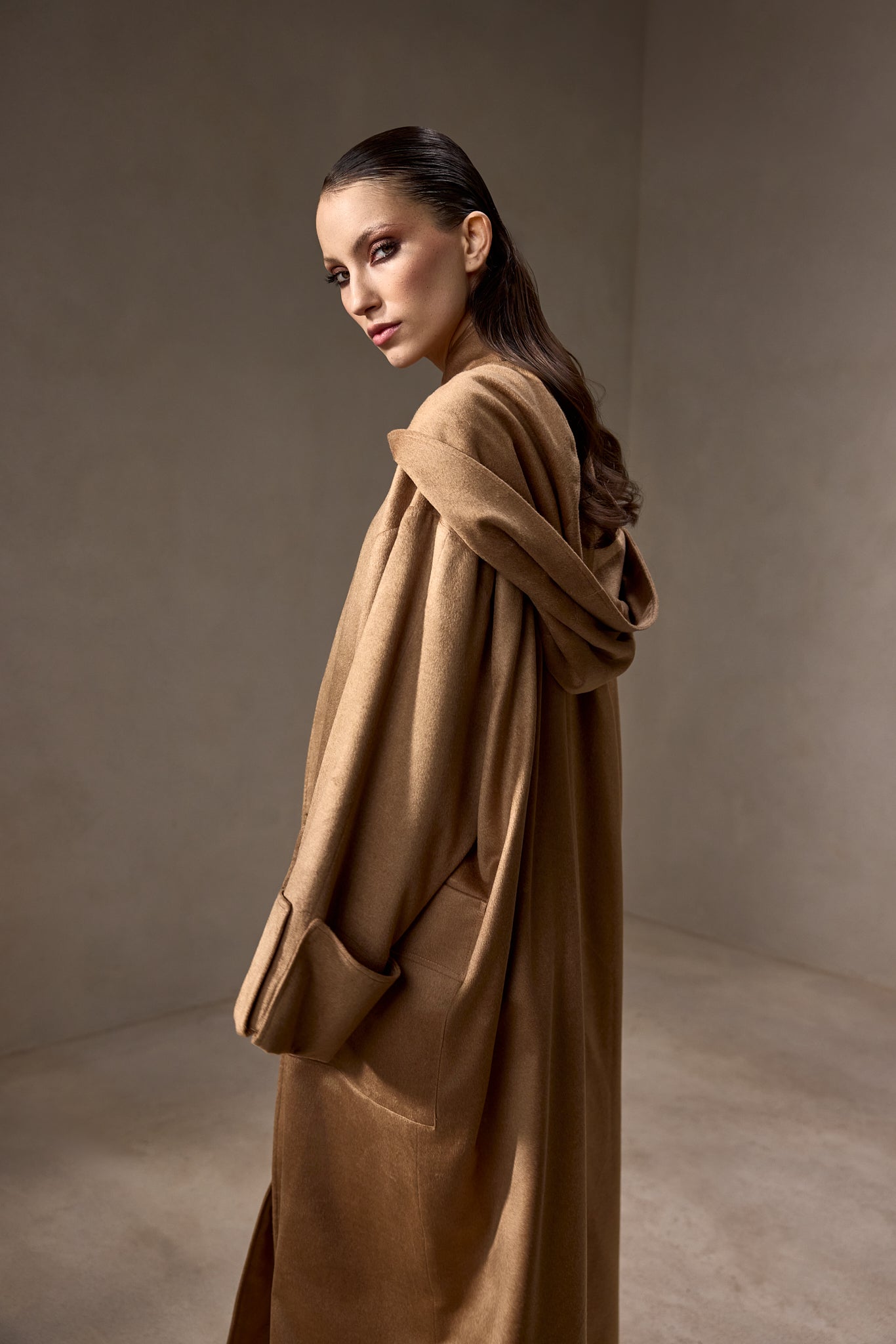 Pardesiu camel Bespoke FOR HER