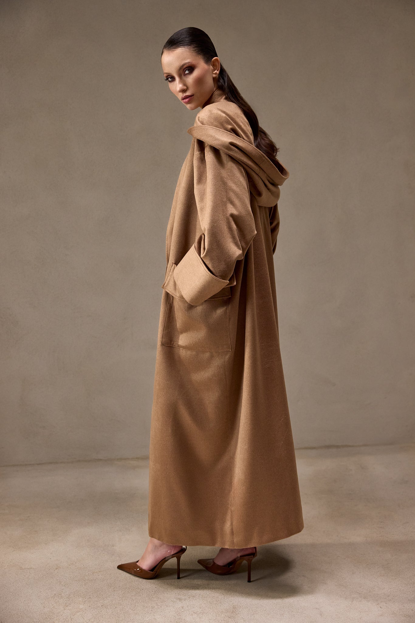 Pardesiu camel Bespoke FOR HER